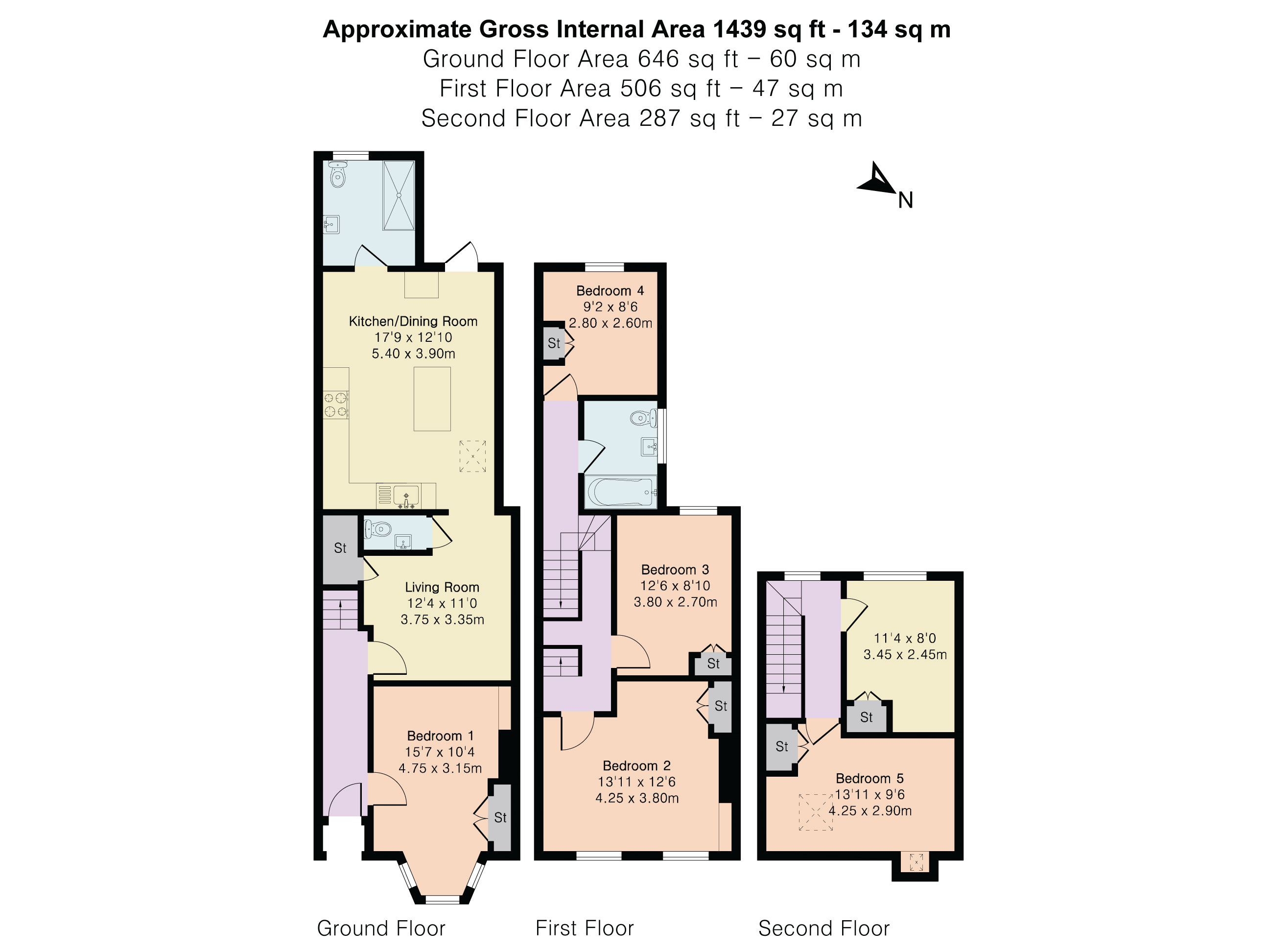 Donnington Road, Reading floorplan
