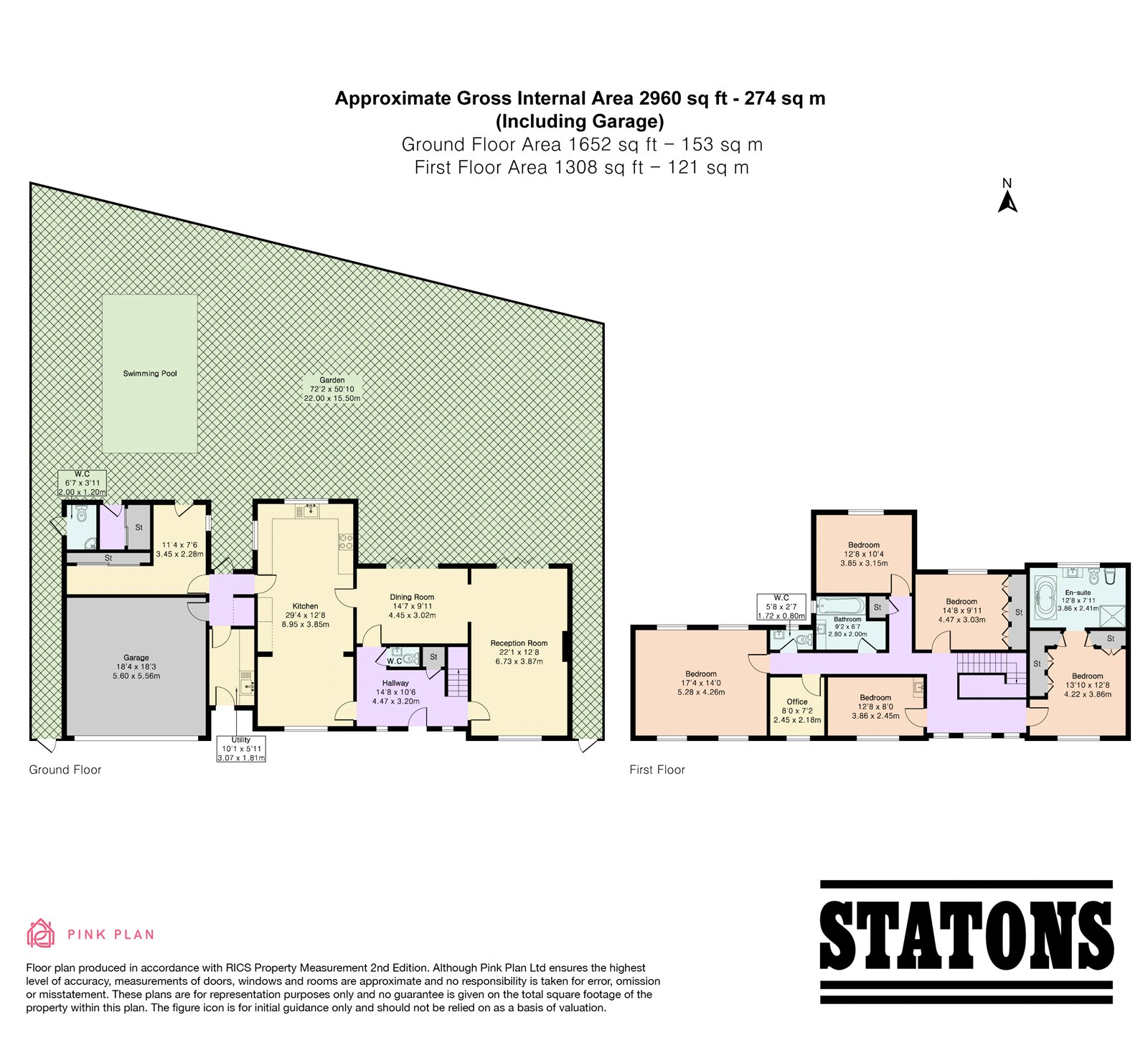 2, Harmsworth Way, London floorplan
