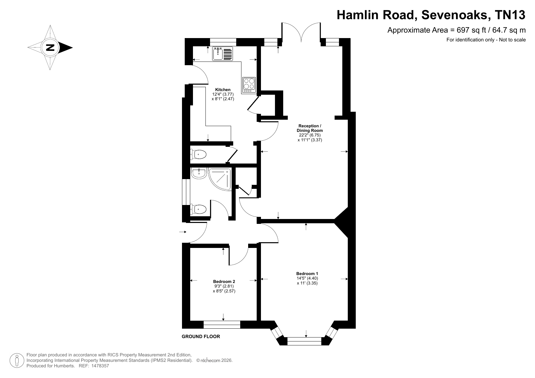17, Hamlin Road, Kent floorplan