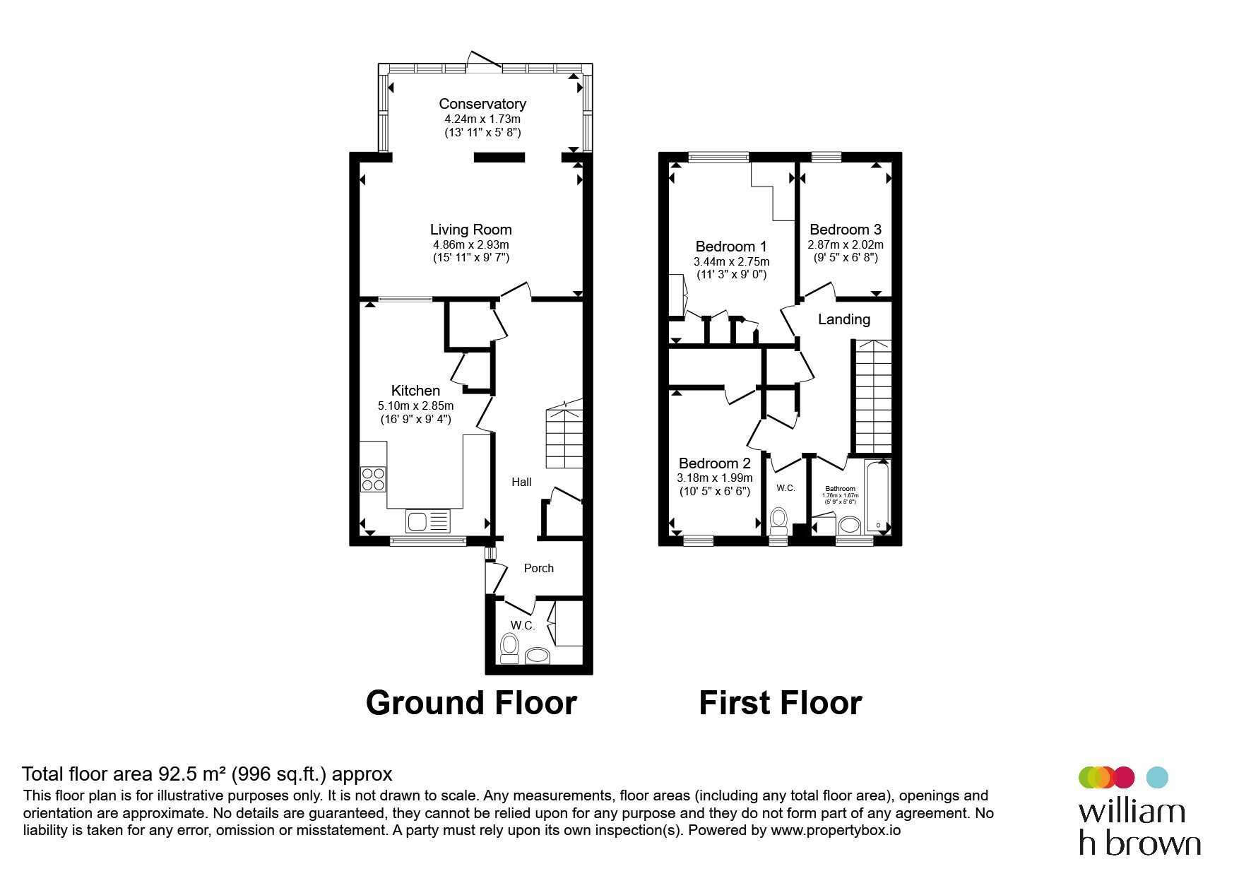 15, Holtdale Place, Leeds floorplan