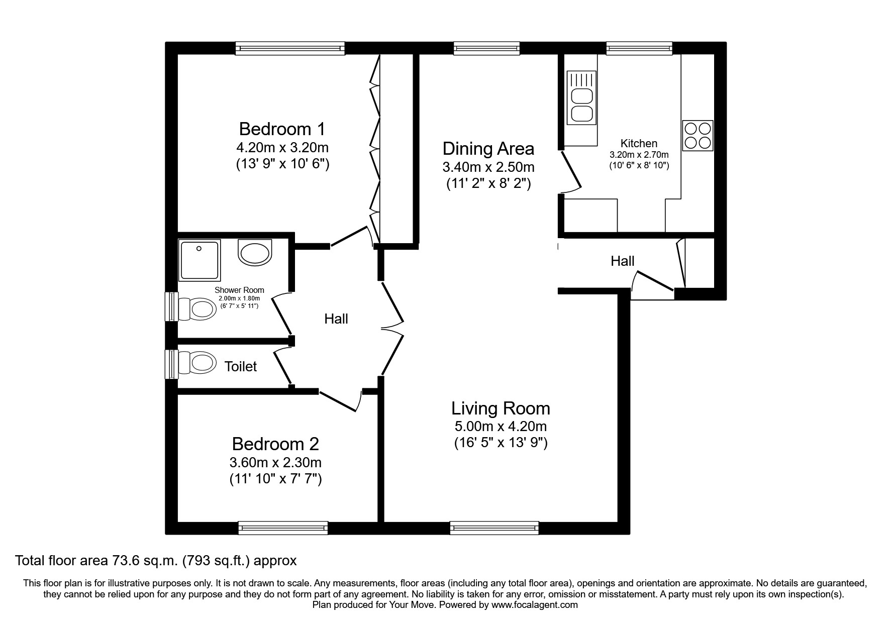 30, Elizabeth Court, 170, Hempstead Road, Hertfordshire floorplan