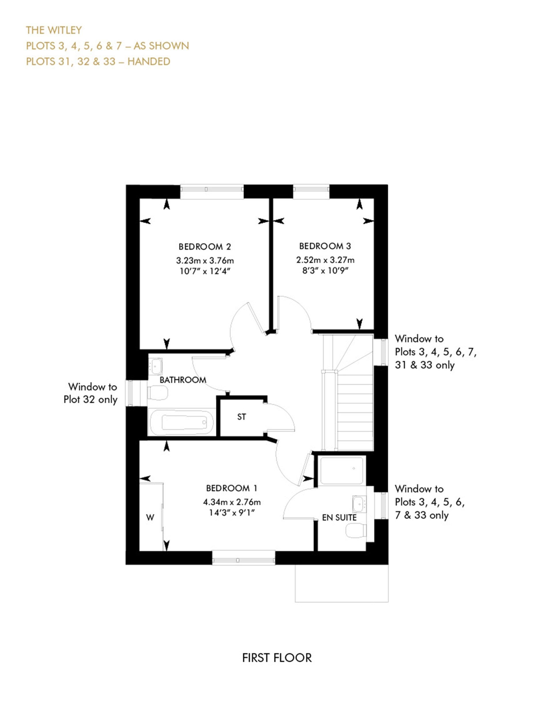 "Witley" at Aarons Hill, Godalming GU7, 3 bedroom semidetached house for sale 58198963