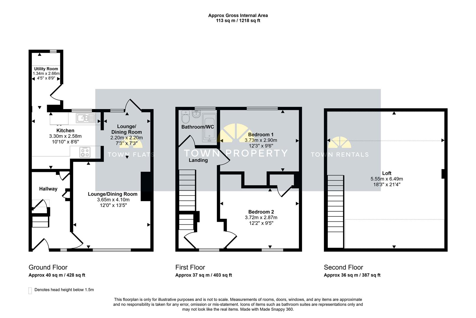 40, Rockhurst Drive, Eastbourne floorplan