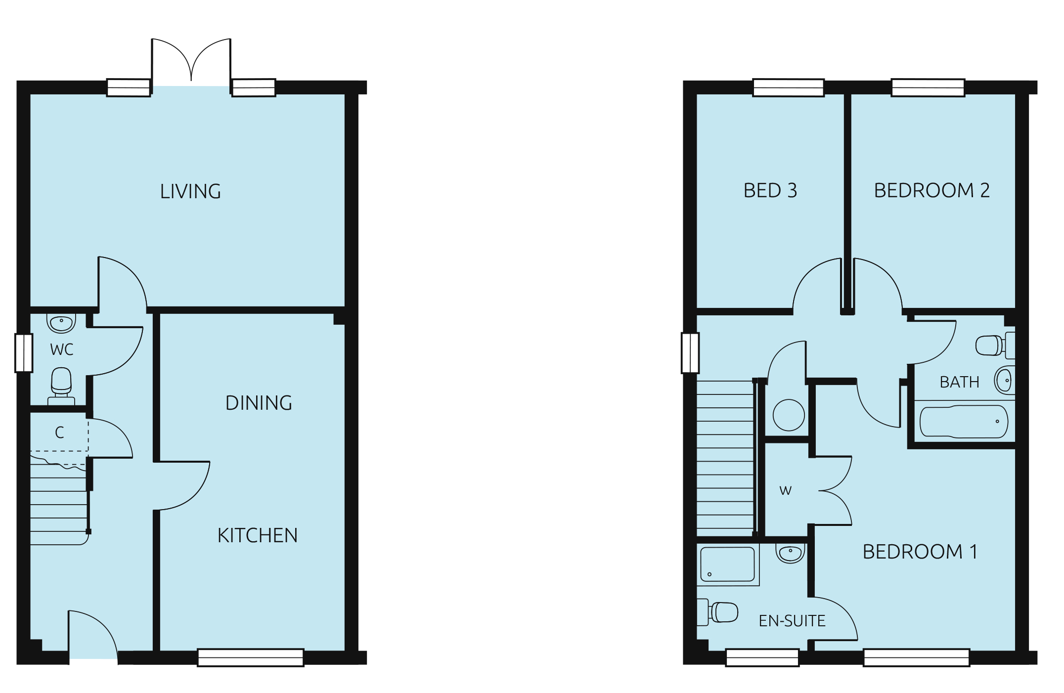 New home, 3 bed semidetached house for sale in March Road, Wimblington, March PE15 Zoopla