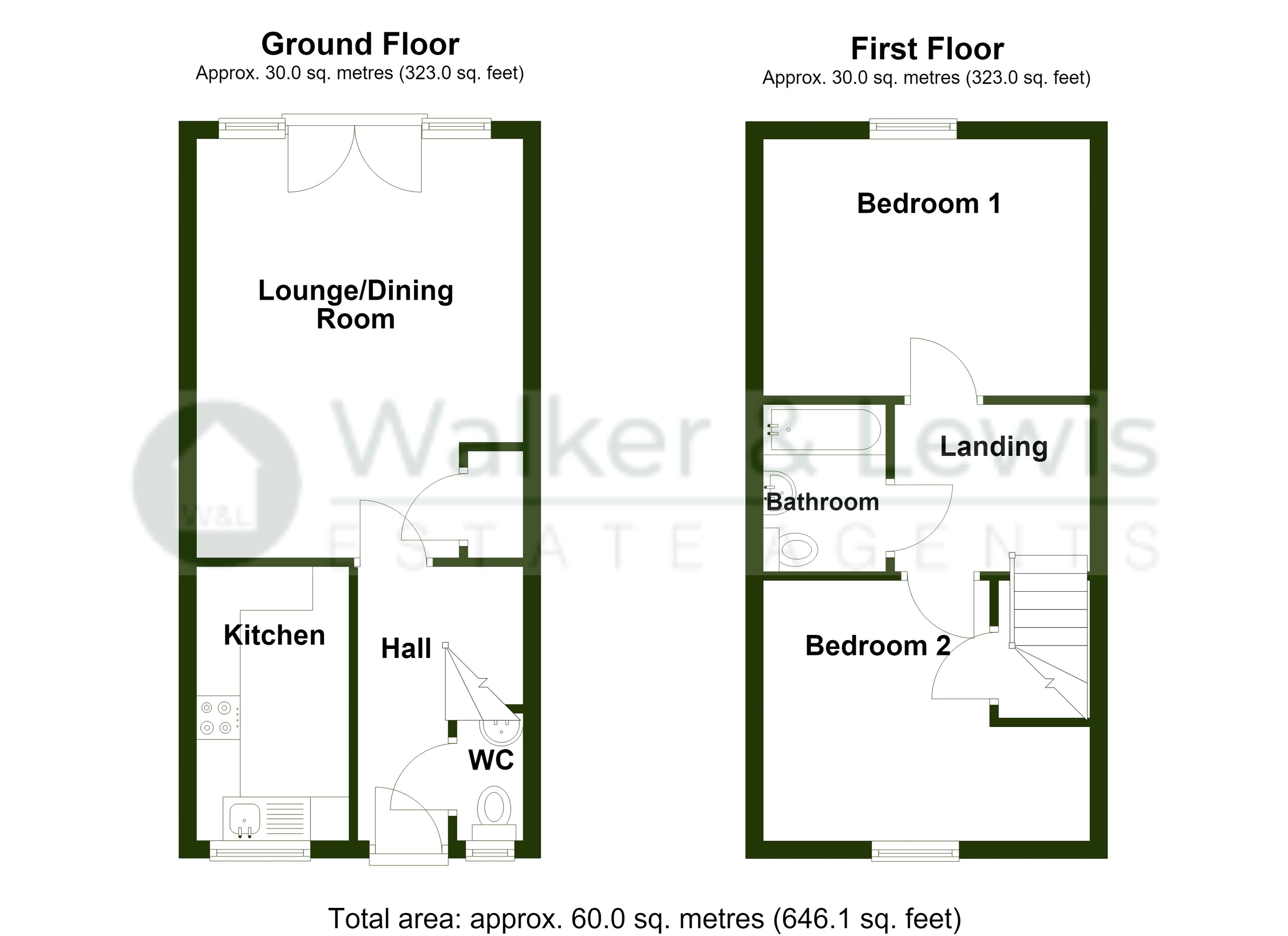 66 Pen Y Dyffryn, Merthyr Tydfil floorplan