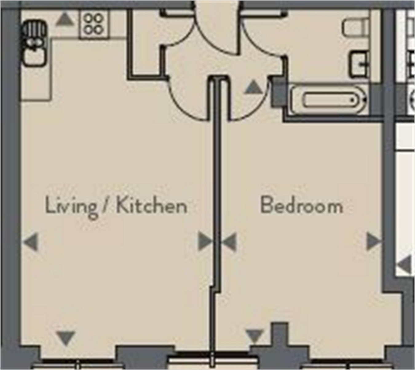 1 Bedrooms Flat for sale in Ziggurat House, Grosvenor Road, St Albans, Hertfordshire AL1