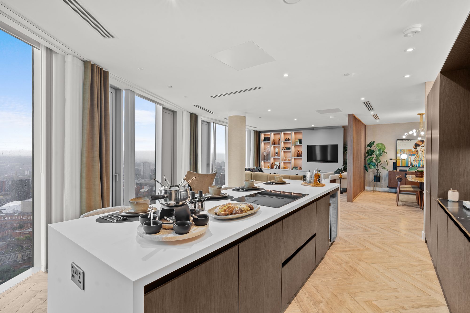 3-bed flat on The Penthouse, Three60, Deansgate, Manchester M15, £1,240,000