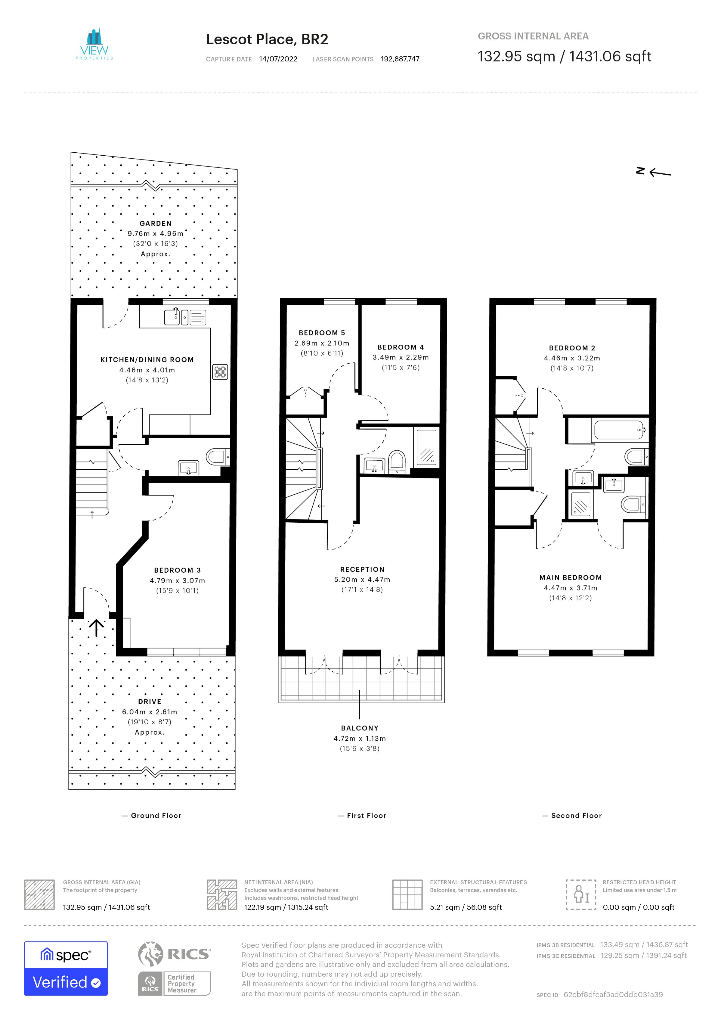 10, Lescot Place, Bromley floorplan