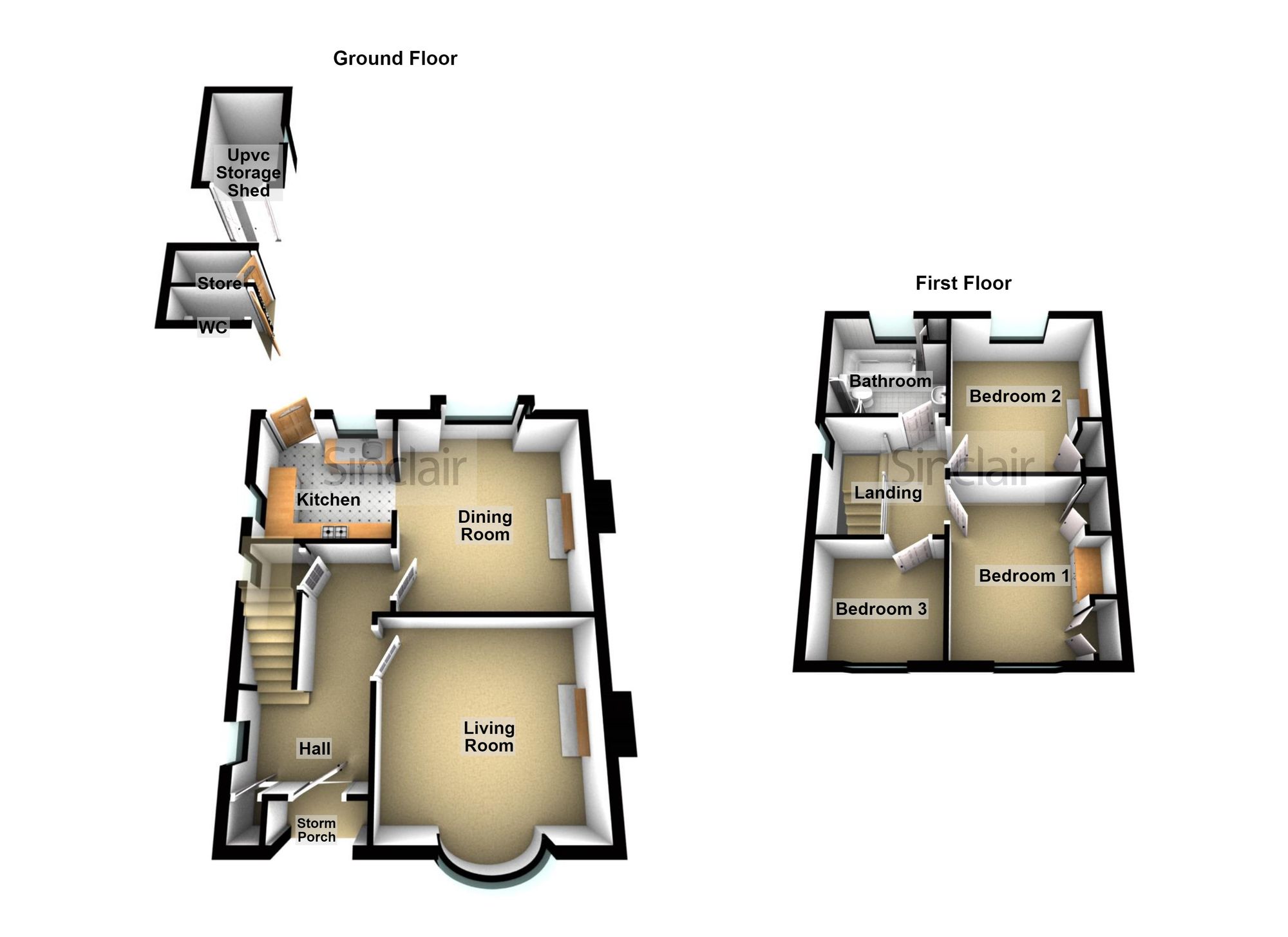 121 Seagrave Road, Loughborough floorplan
