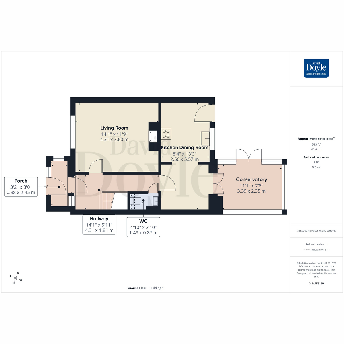 43, Daggsdell Road, Hemel Hempstead floorplan