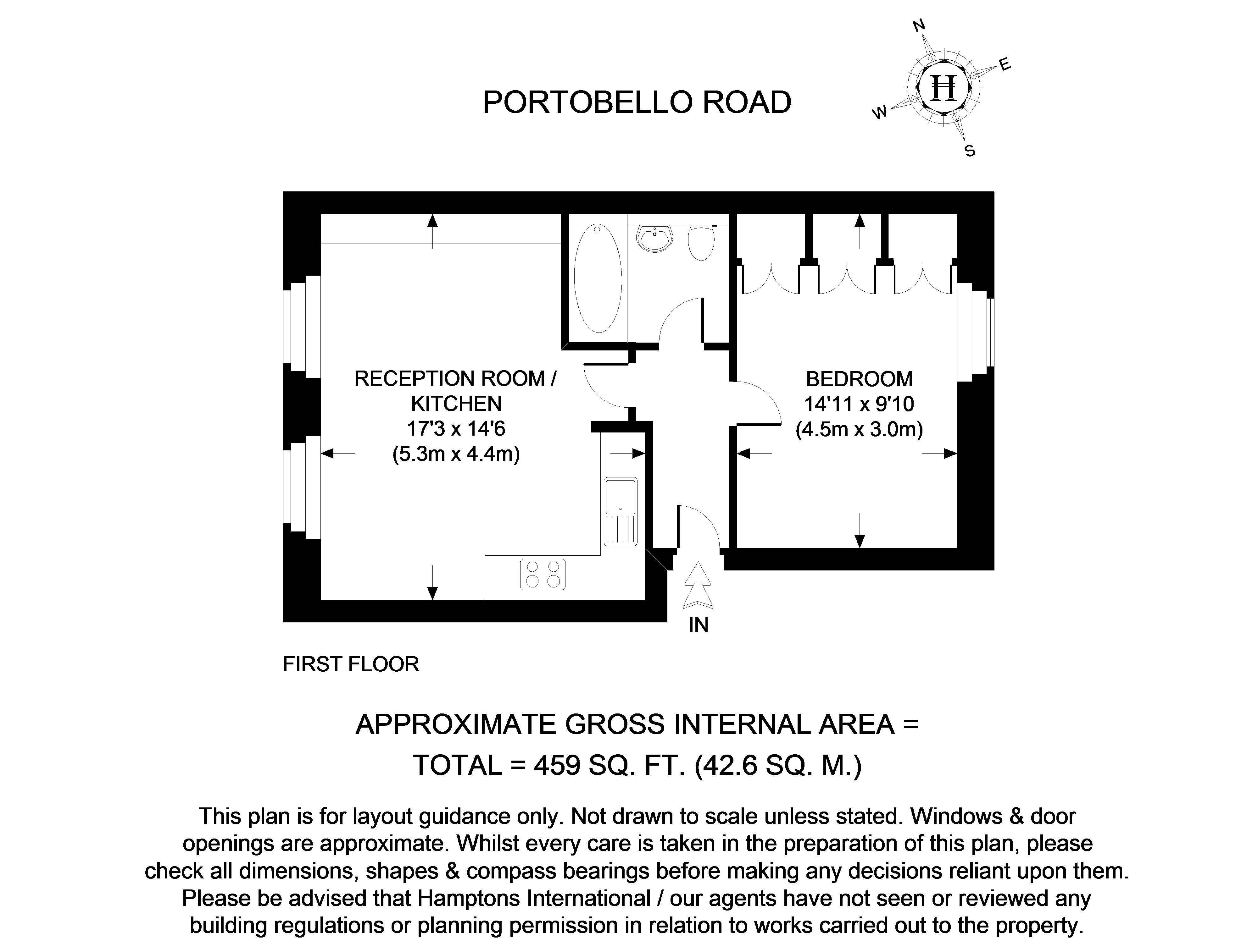 1 Bedrooms Flat to rent in Simon Close, Portobello Road, London W11