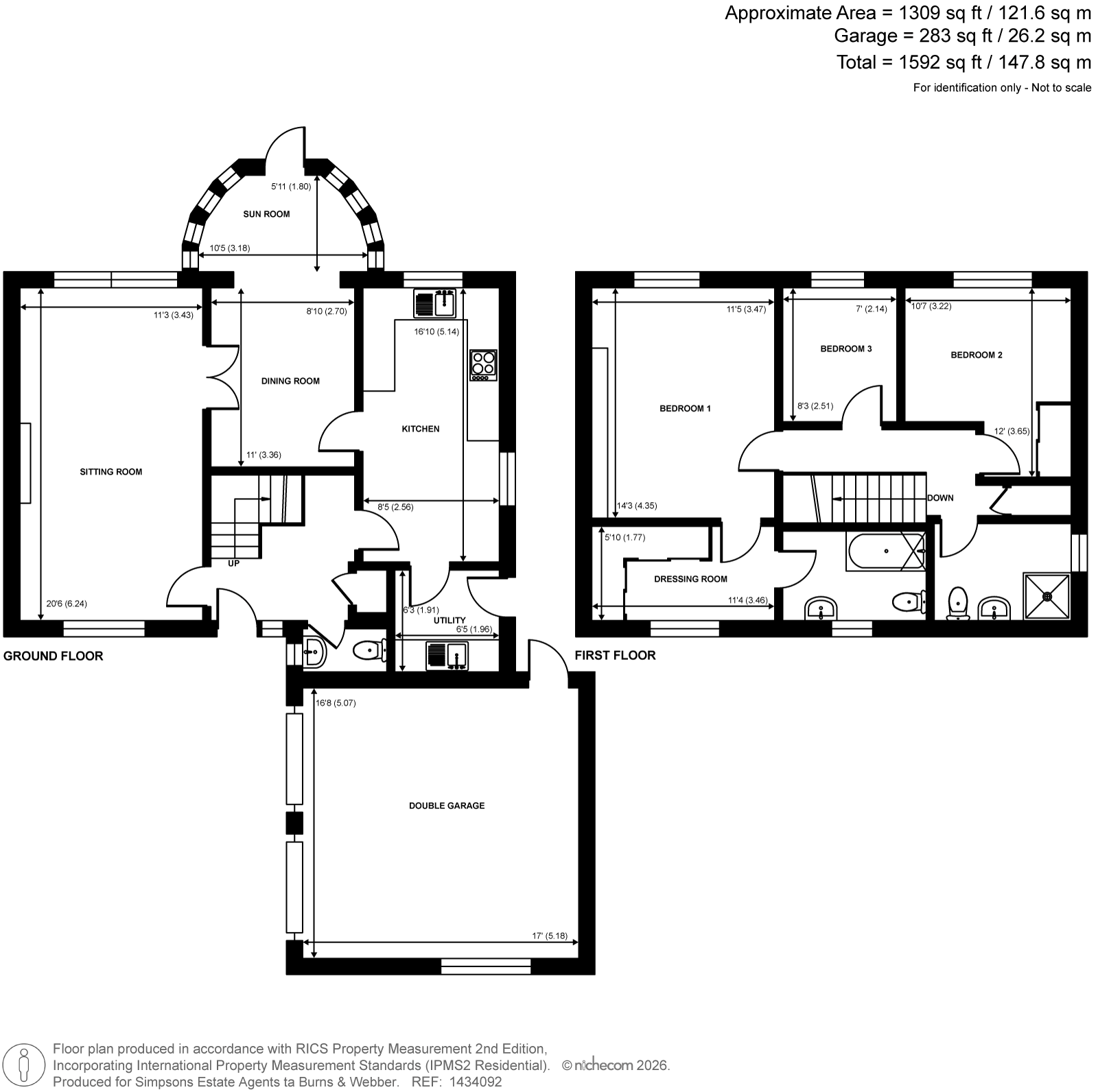 20, George Eliot Close, Witley floorplan