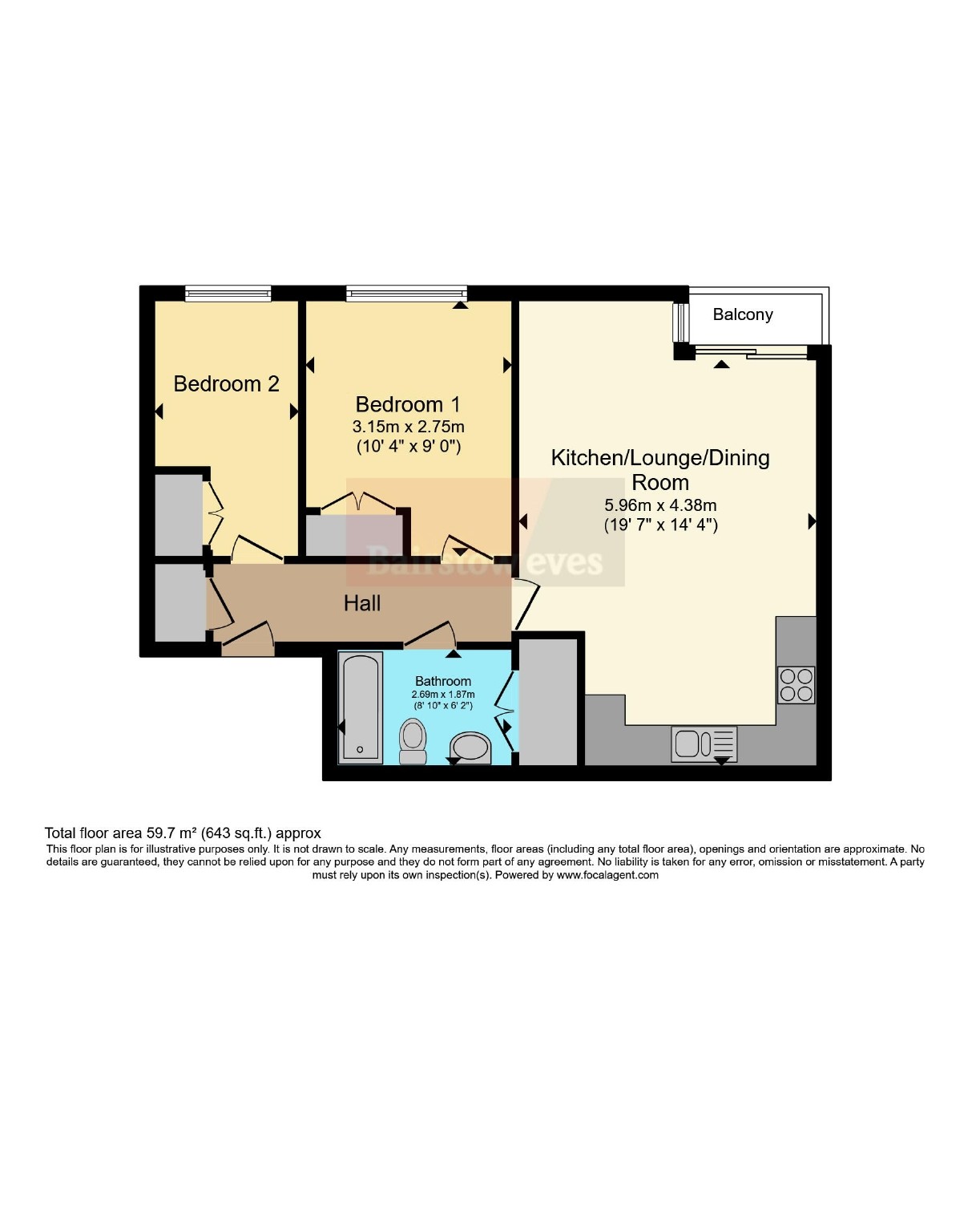 Apartment 63, The Arena,, Standard Hill, Nottinghamshire floorplan