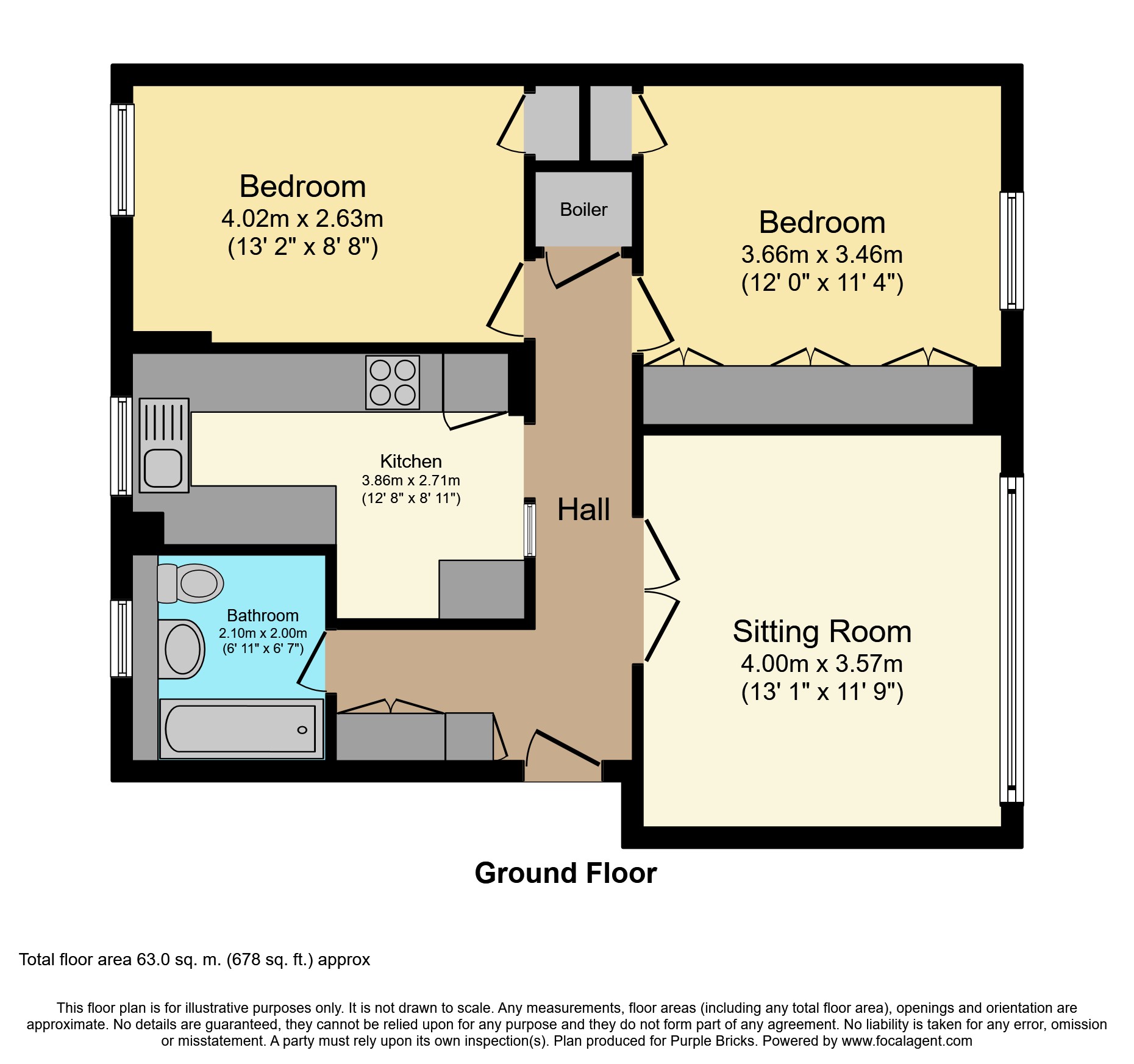 2 Bedrooms Flat for sale in Windfield, Leatherhead KT22