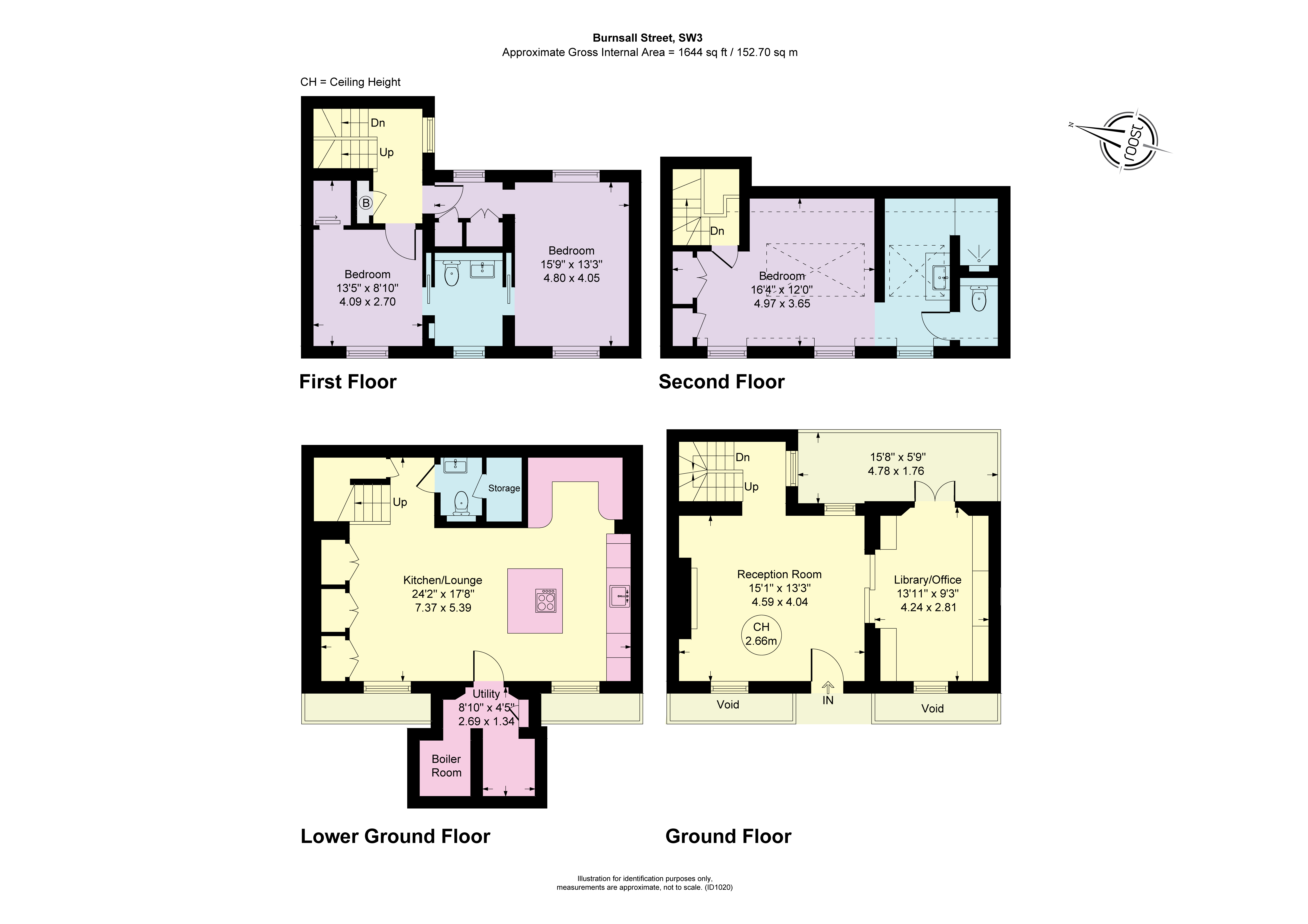 12, Burnsall Street, London floorplan