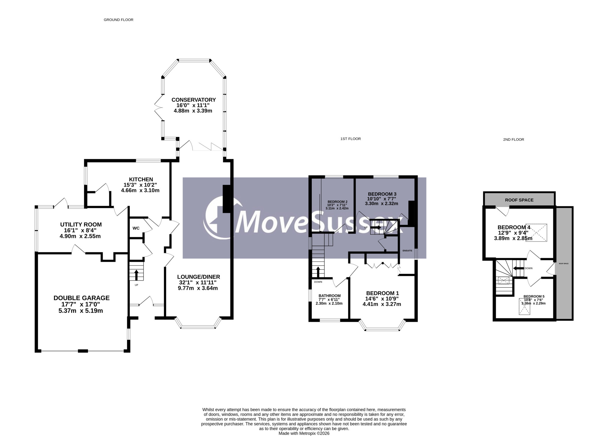 12, Sayerland Road, Polegate floorplan