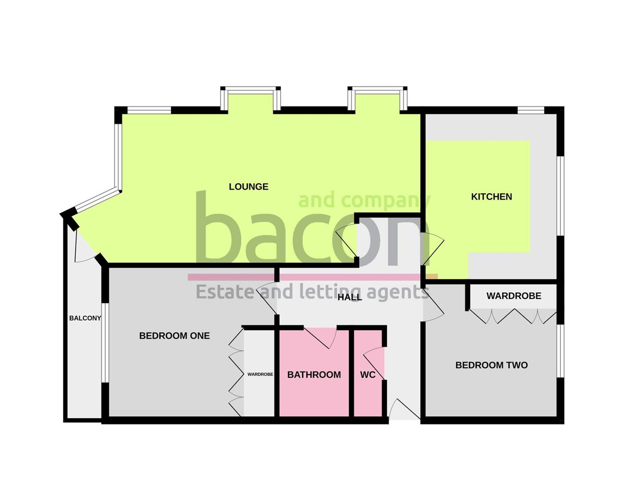 Flat 11, Seaspray Marine Parade, Worthing floorplan