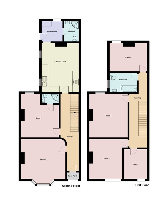 272 Walthall , Walthall Street, Crewe floorplan