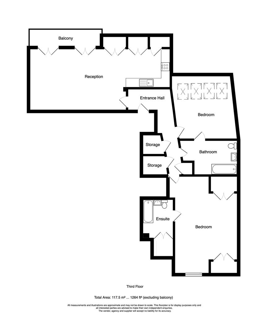 22, Hermitage Court, Honeywell Close, Leicester floorplan