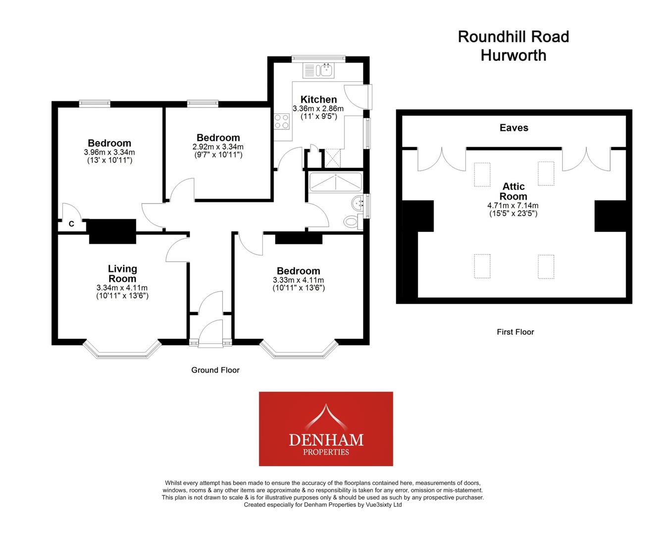 9, Roundhill Road, Darlington floorplan
