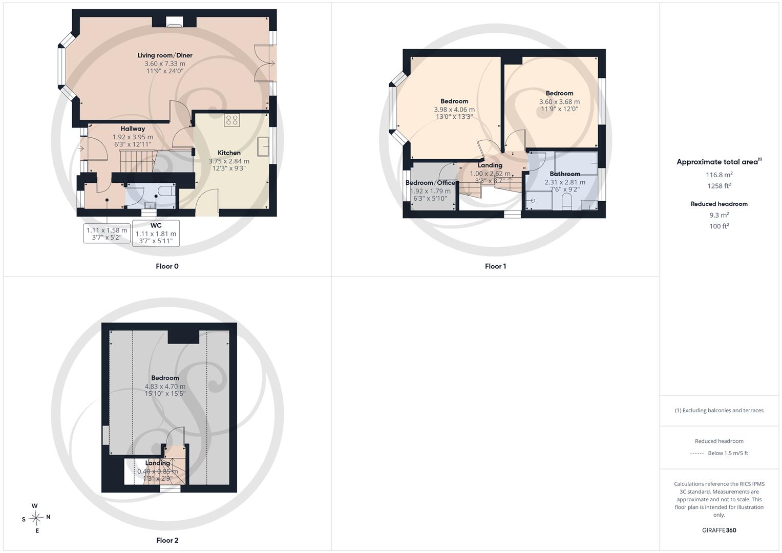 79, Cross Gates Road, Leeds floorplan