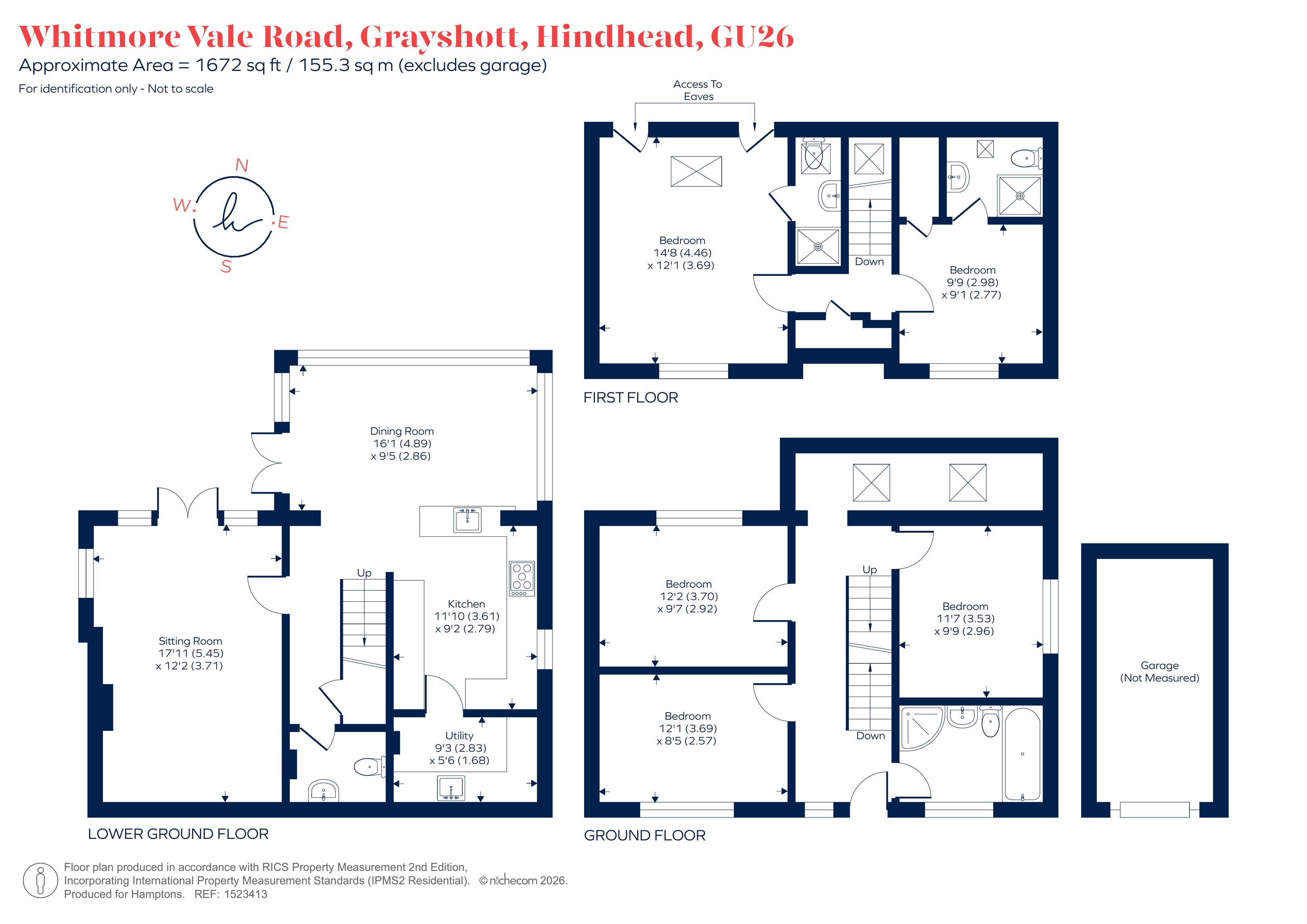 Whitmore Lodge, Whitmore Vale Road, HINDHEAD floorplan