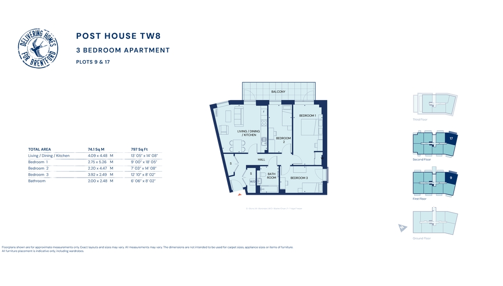 Plot 9, London Road, Brentford floorplan