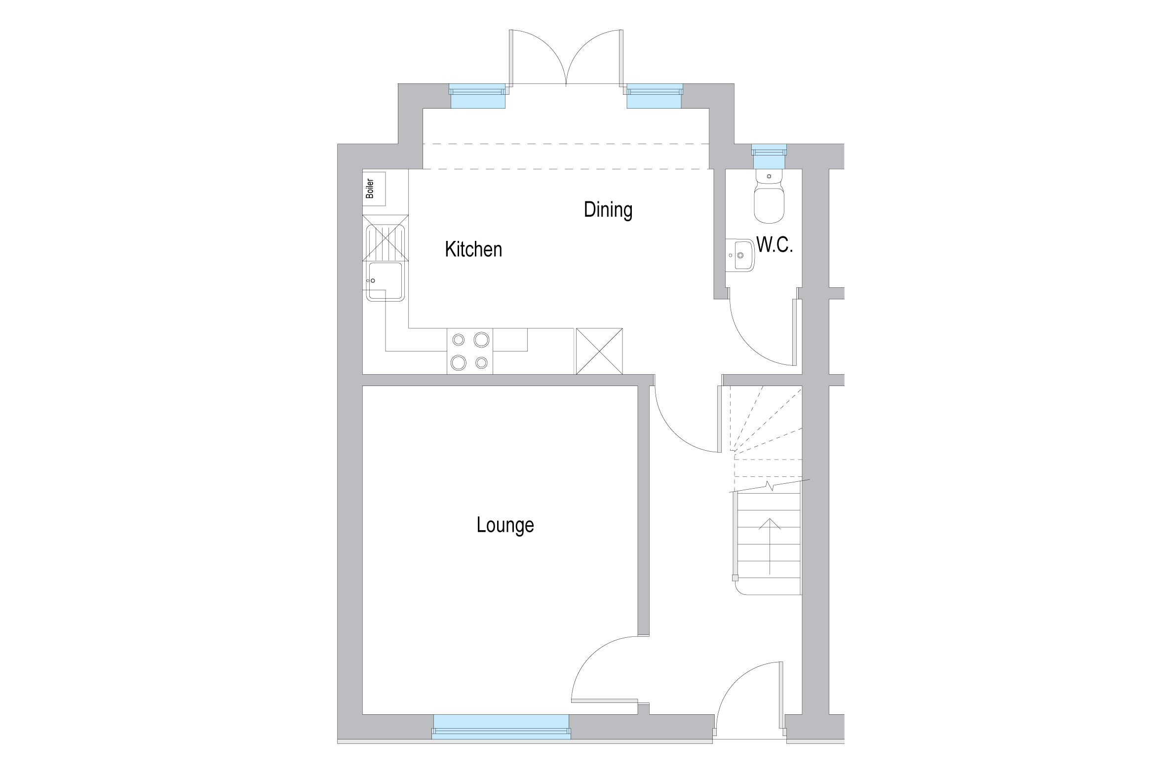 Fairways, Station Road, Tetney DN36, 3 bedroom semidetached house for