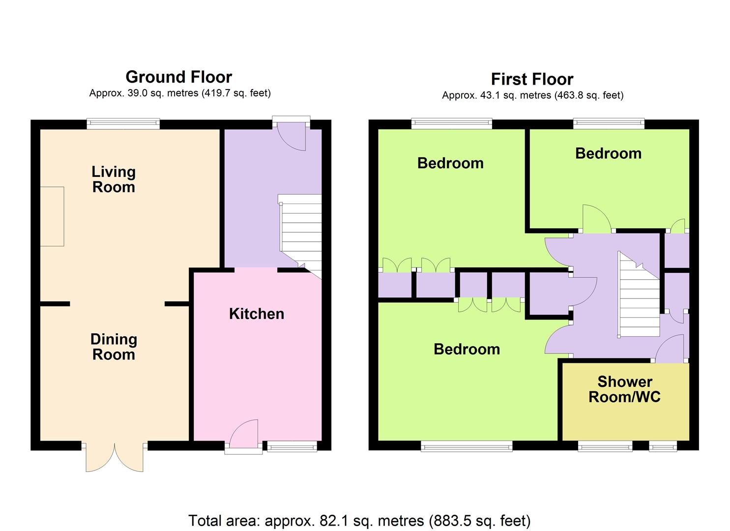 The Quadrant, GoringBySea, Worthing BN12, 3 bedroom terraced house