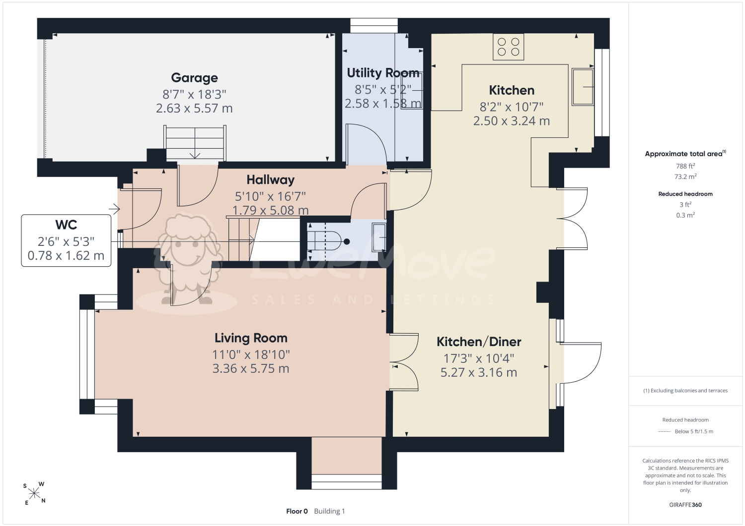 8, Gloster Close Hawkinge, Folkestone floorplan