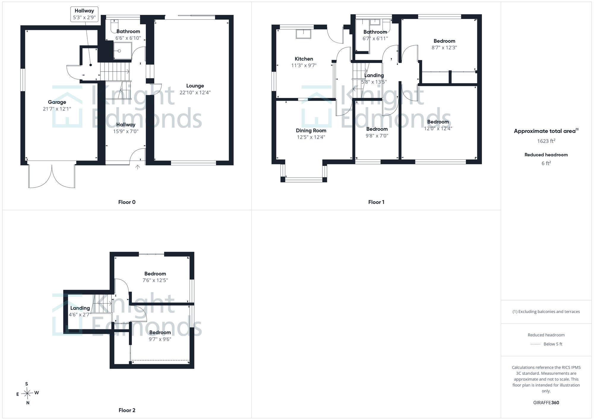 9 Vicary Way, Maidstone floorplan