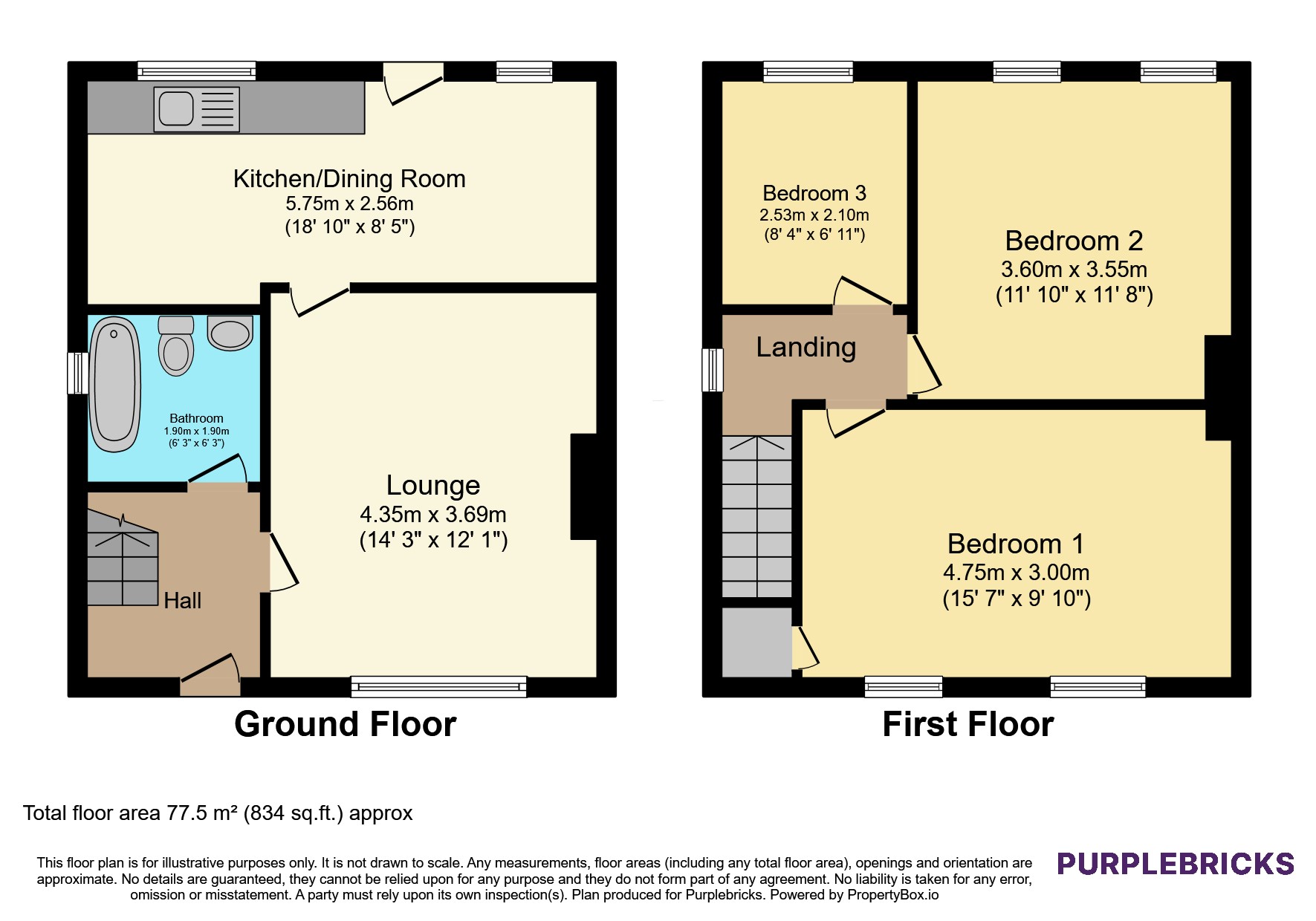 Oak Road, Dudley floorplan