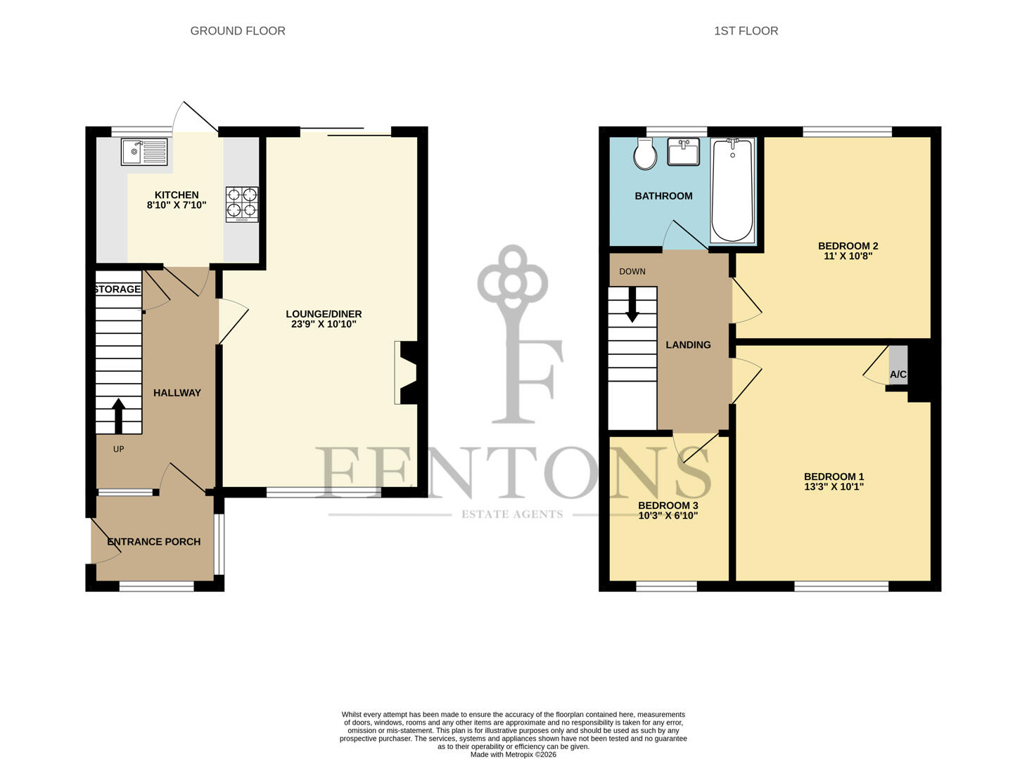 16, Rectory Road, Frinton-On-Sea floorplan