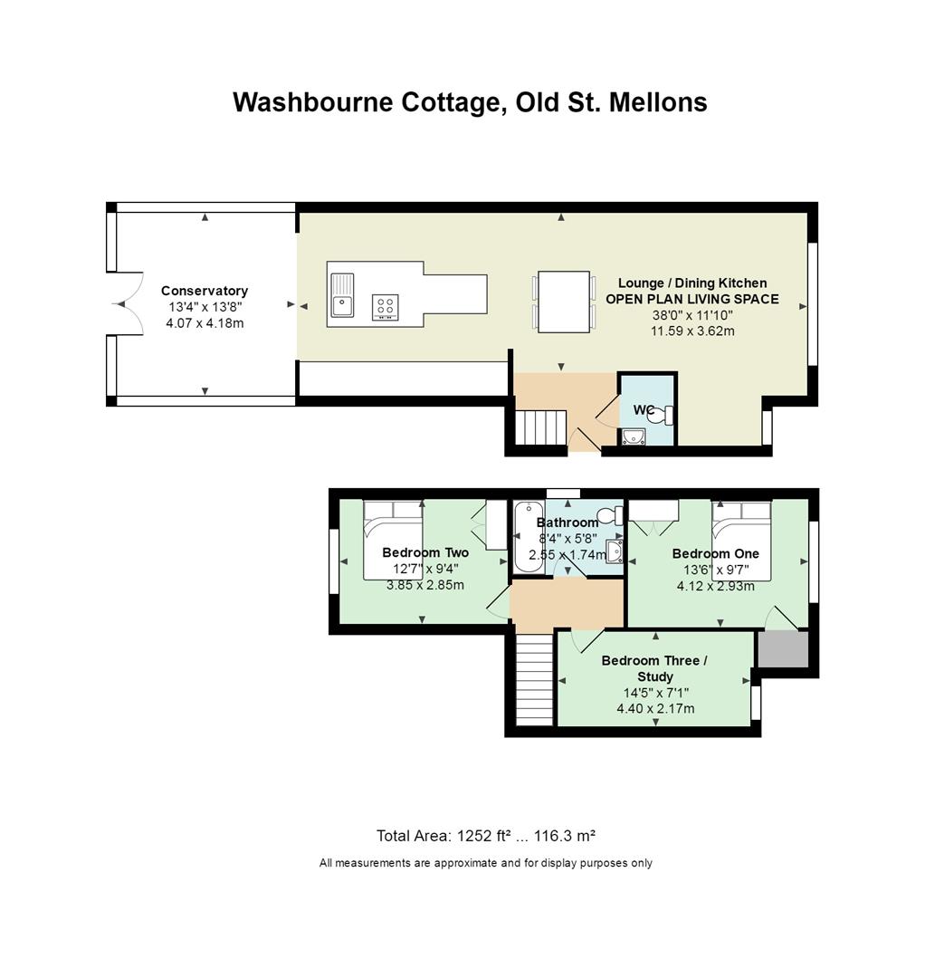 Washbourne Cottage, Ty'r Winch Road, Cardiff floorplan