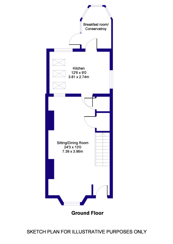 Heol Fair, Llandaff, Cardiff CF5, 2 bedroom terraced house for sale