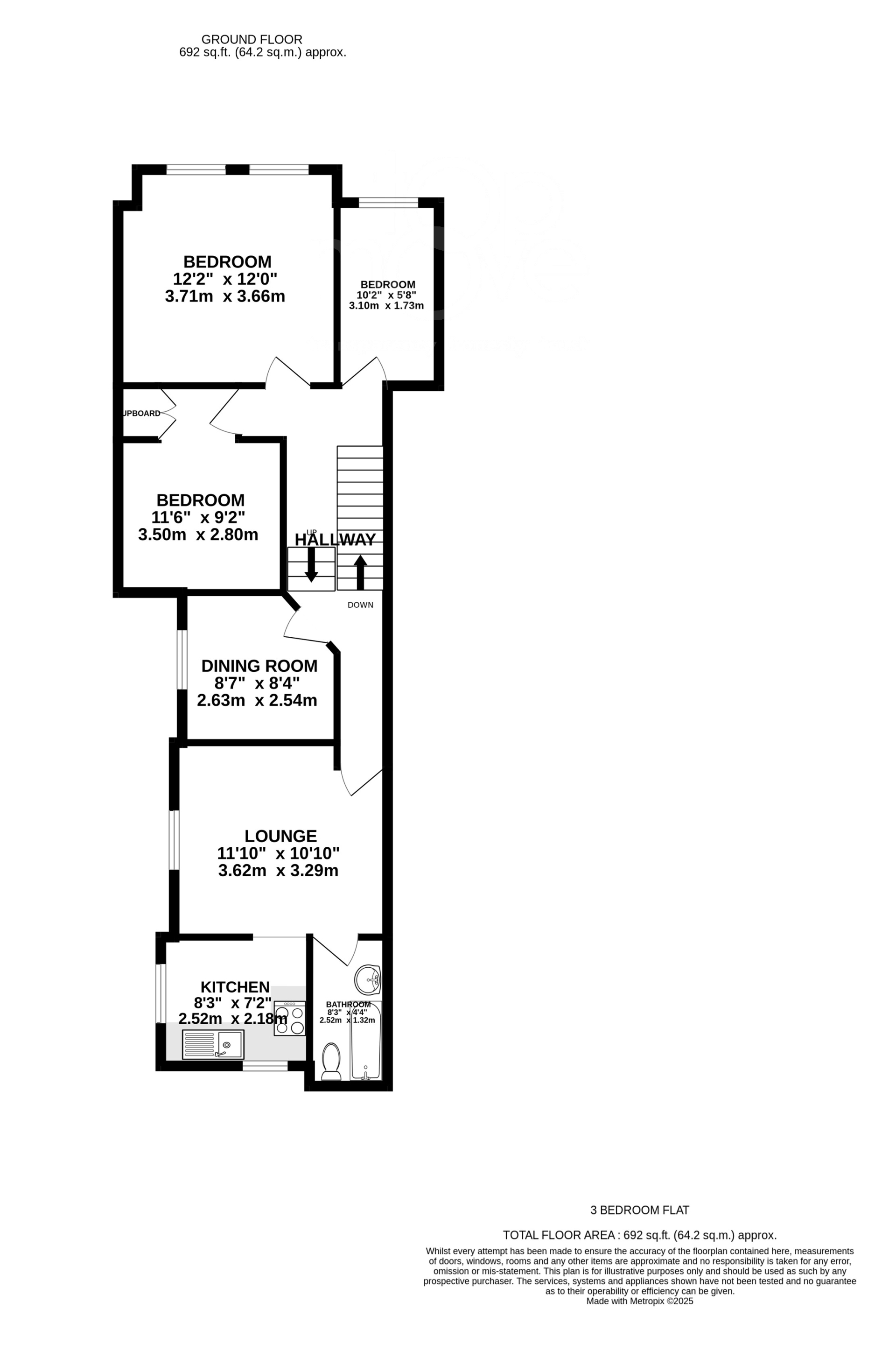 43a, Lenham Road, Thornton Heath floorplan