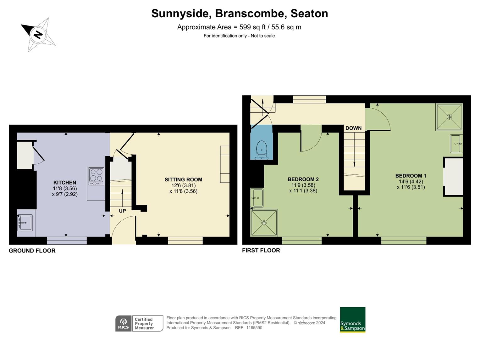 Sunnyside, Seaton floorplan