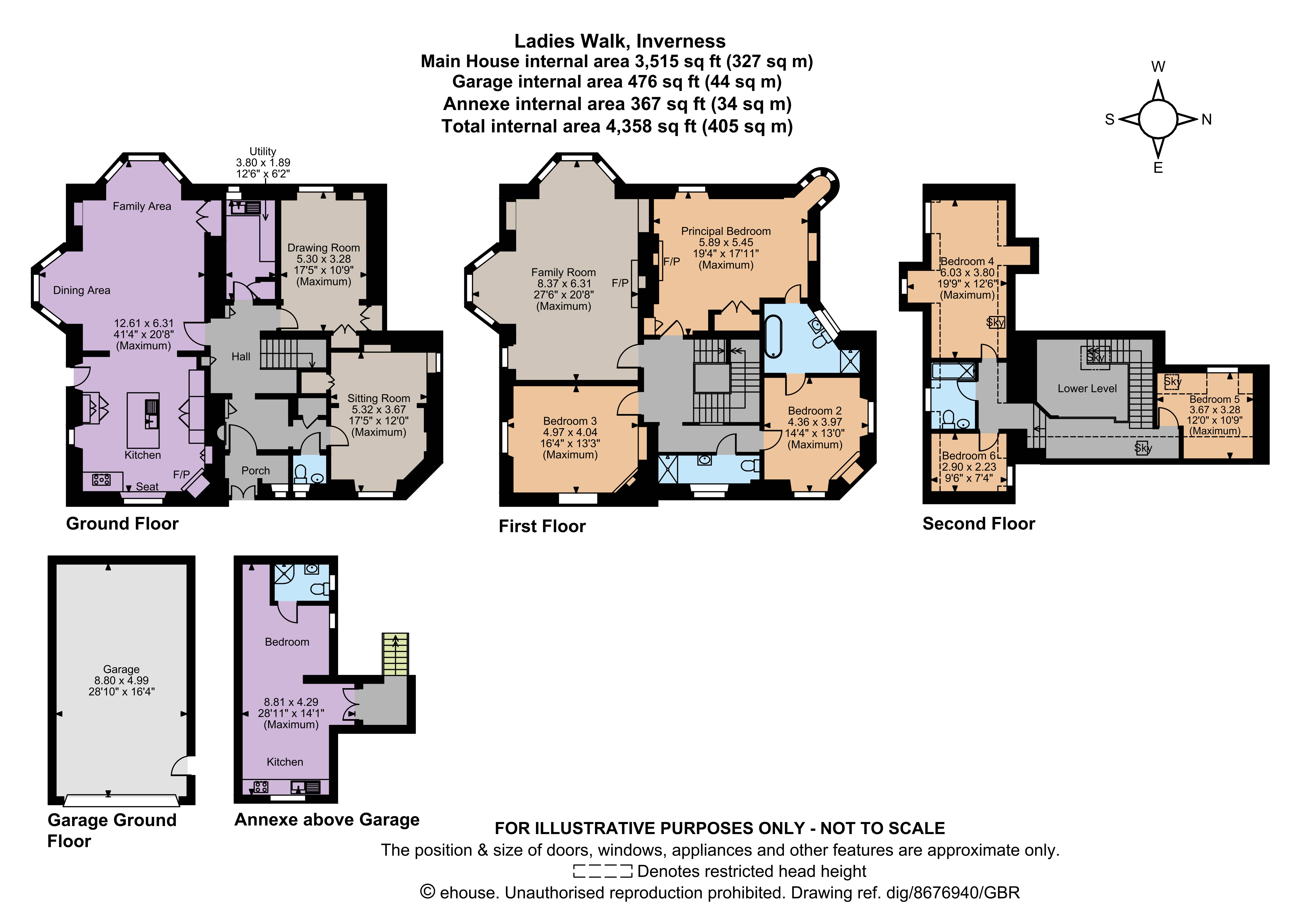 Eileanach, 1, Ladies Walk, Highland floorplan
