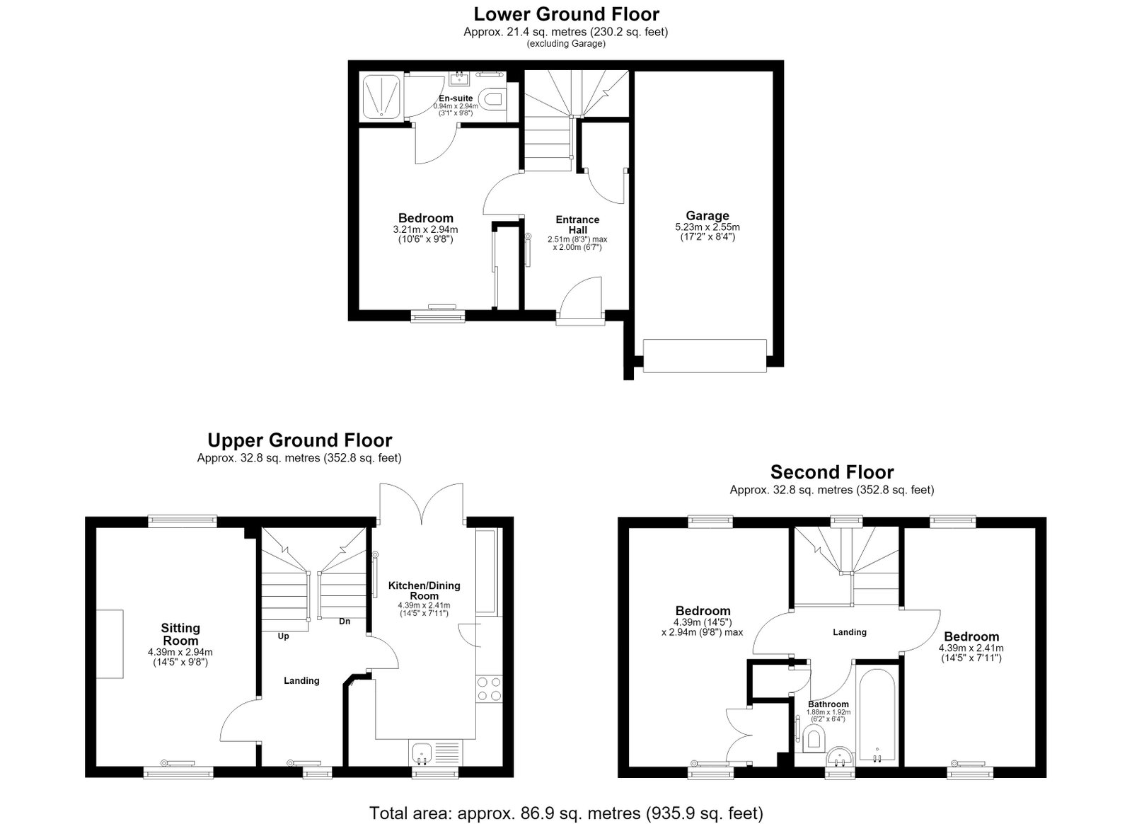 47, Sherwood Road, Tetbury floorplan
