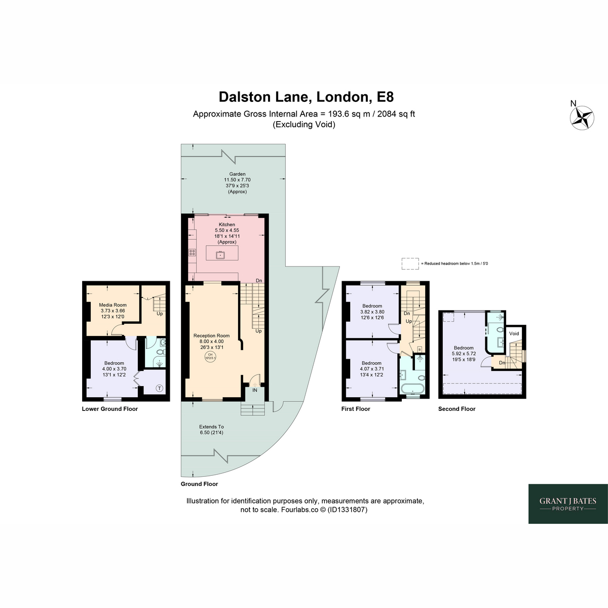 125, Dalston Lane, London floorplan
