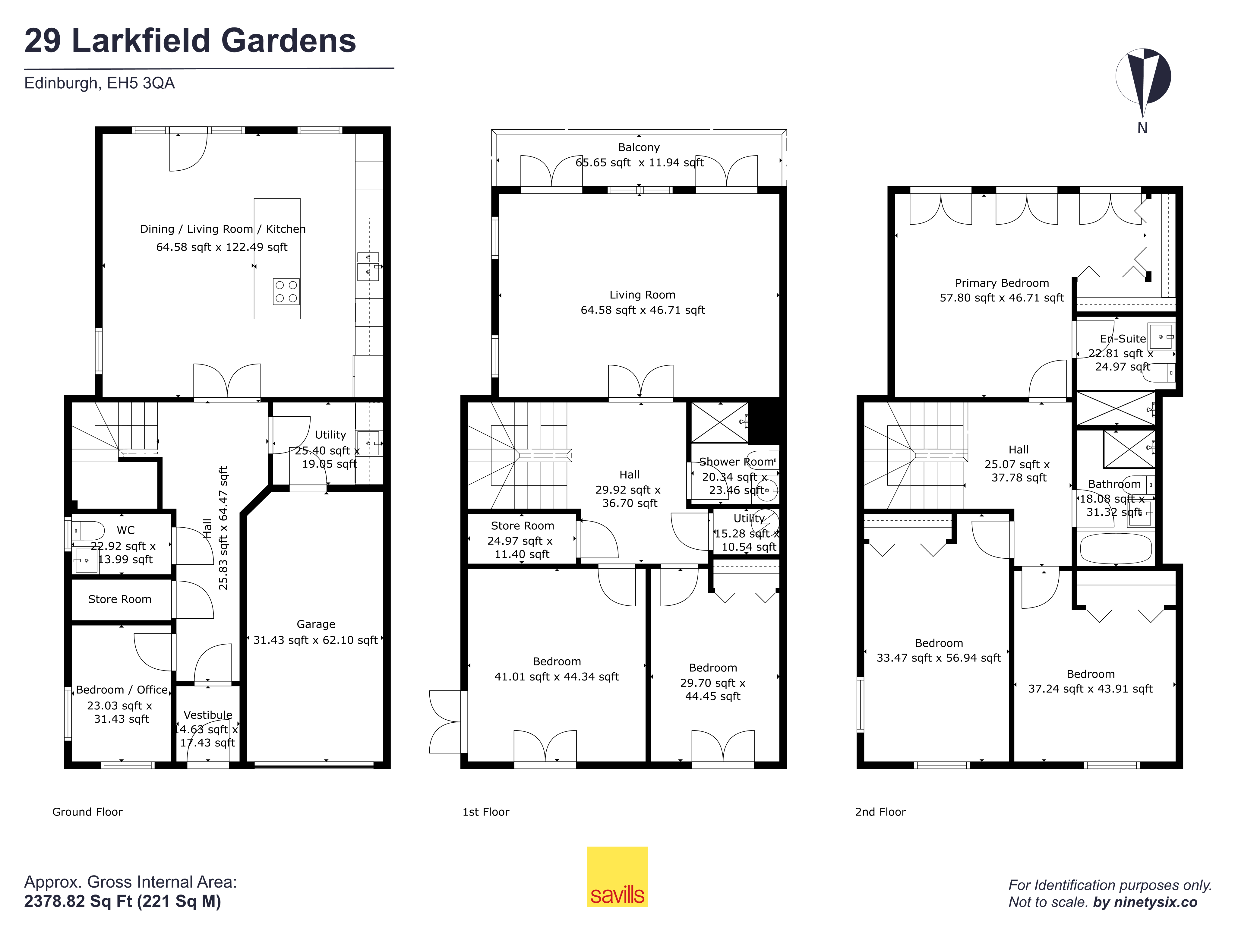 29, Larkfield Gardens, Edinburgh floorplan