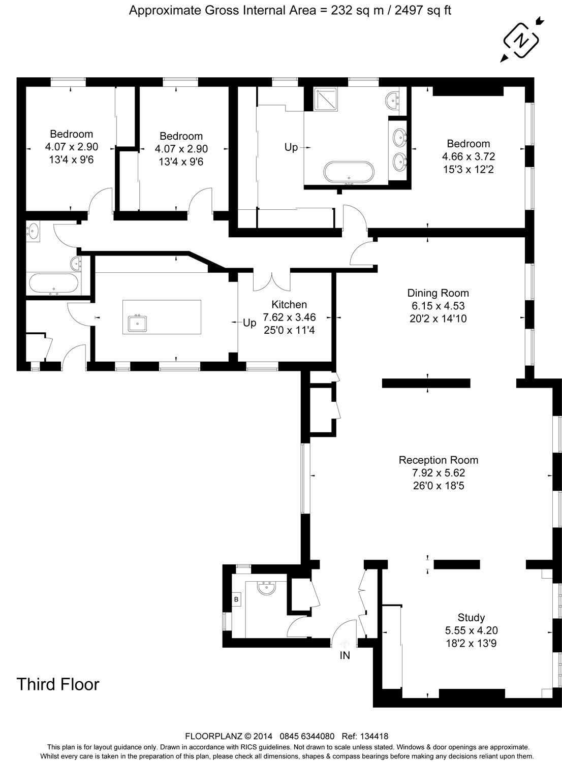 3 Bedrooms Flat to rent in St. Mary Abbots Court, Warwick Gardens, London W14