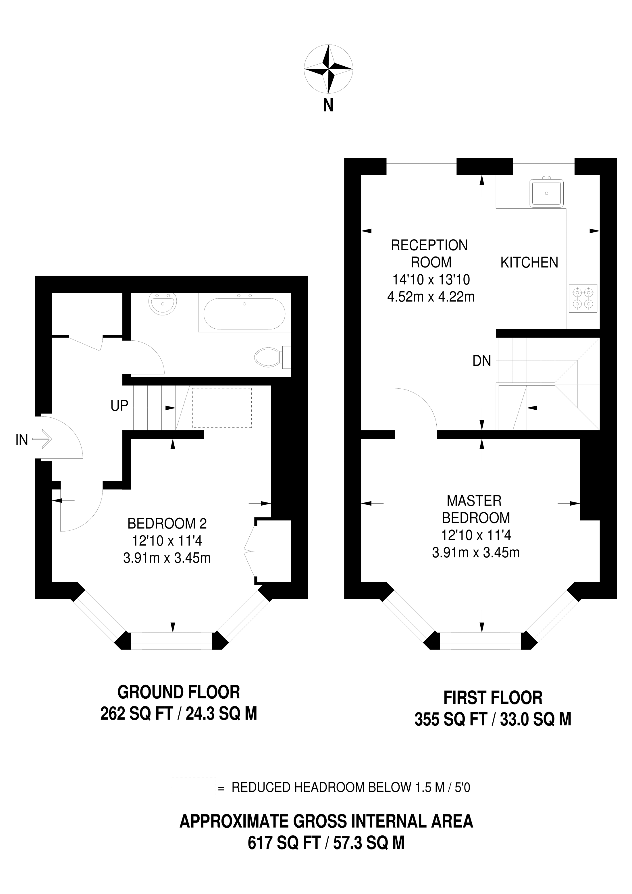 2 Bedrooms Flat for sale in Brownhill Road, Catford SE6