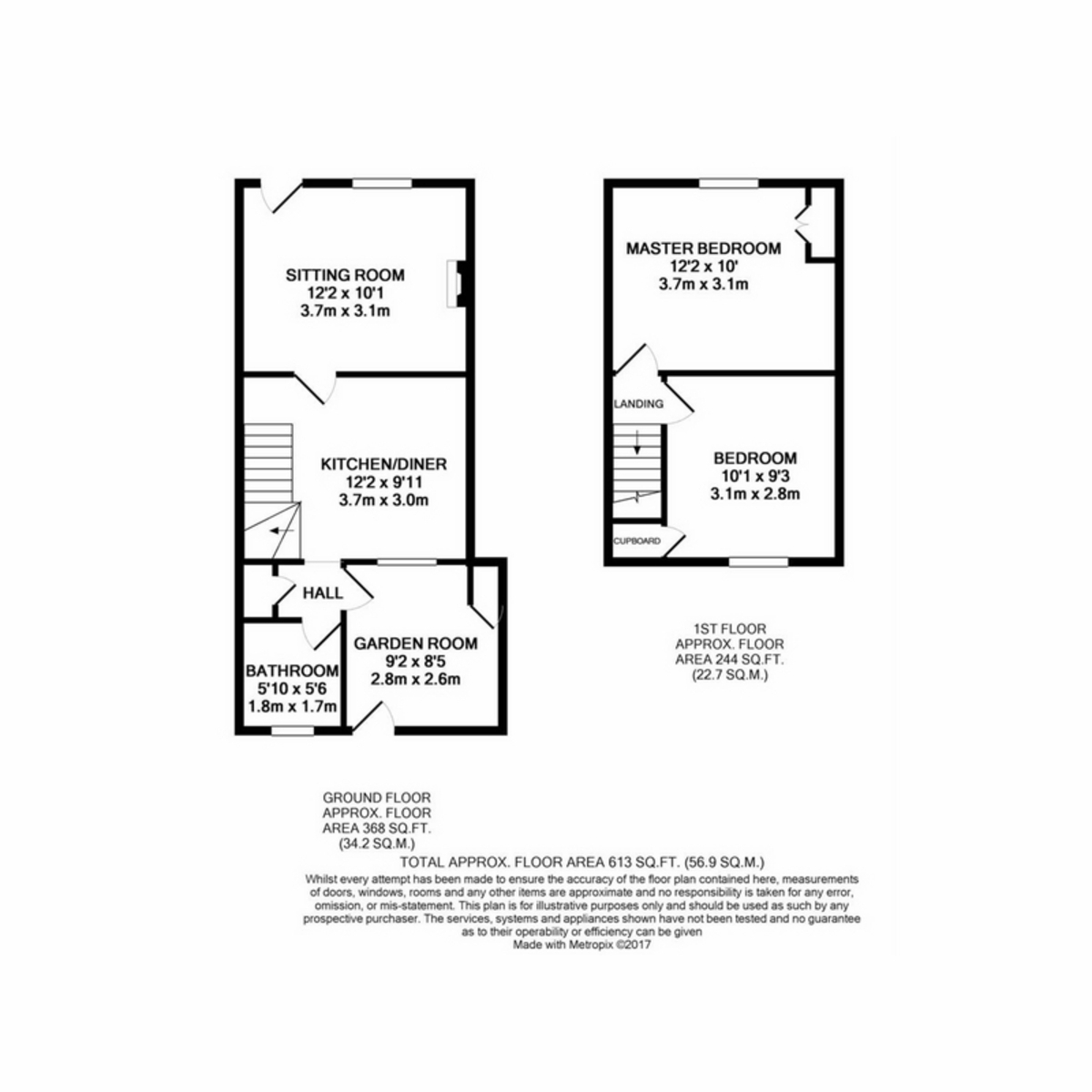 17, Banbury Road, Southam floorplan