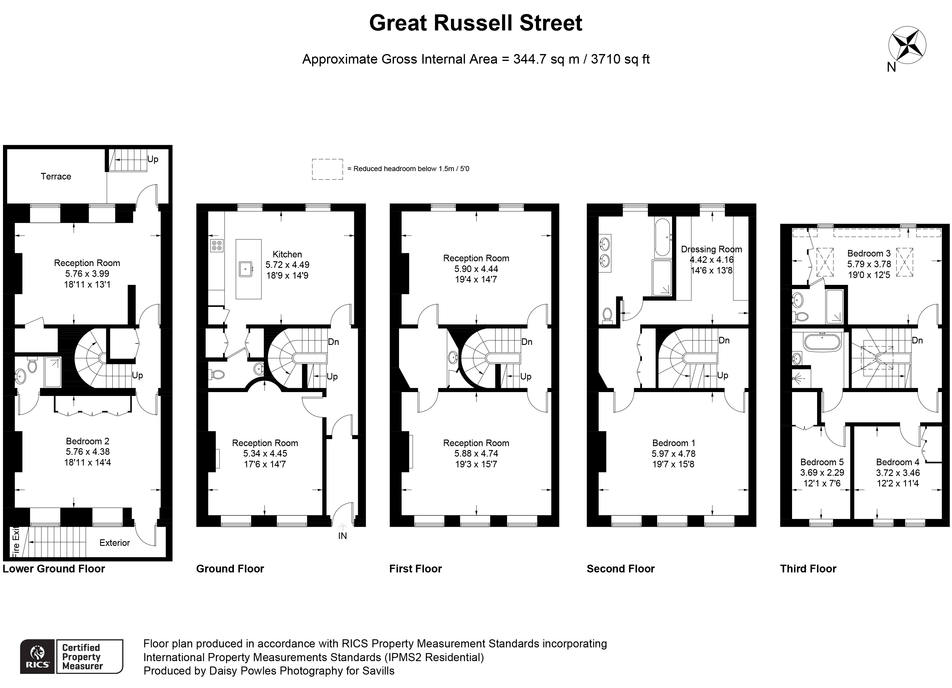 71, Great Russell Street, London floorplan