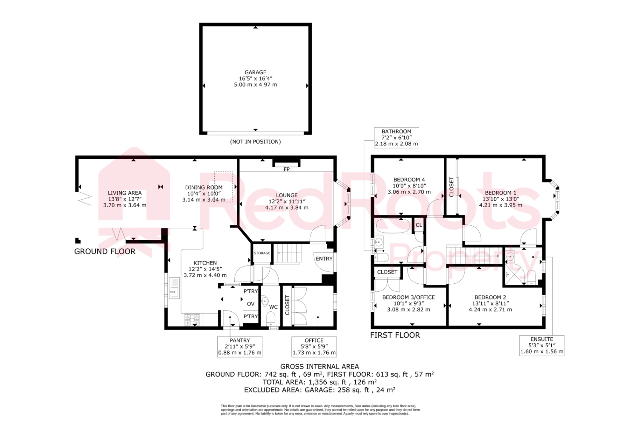 21 Cirrus View, Ackworth, West Yorkshire floorplan
