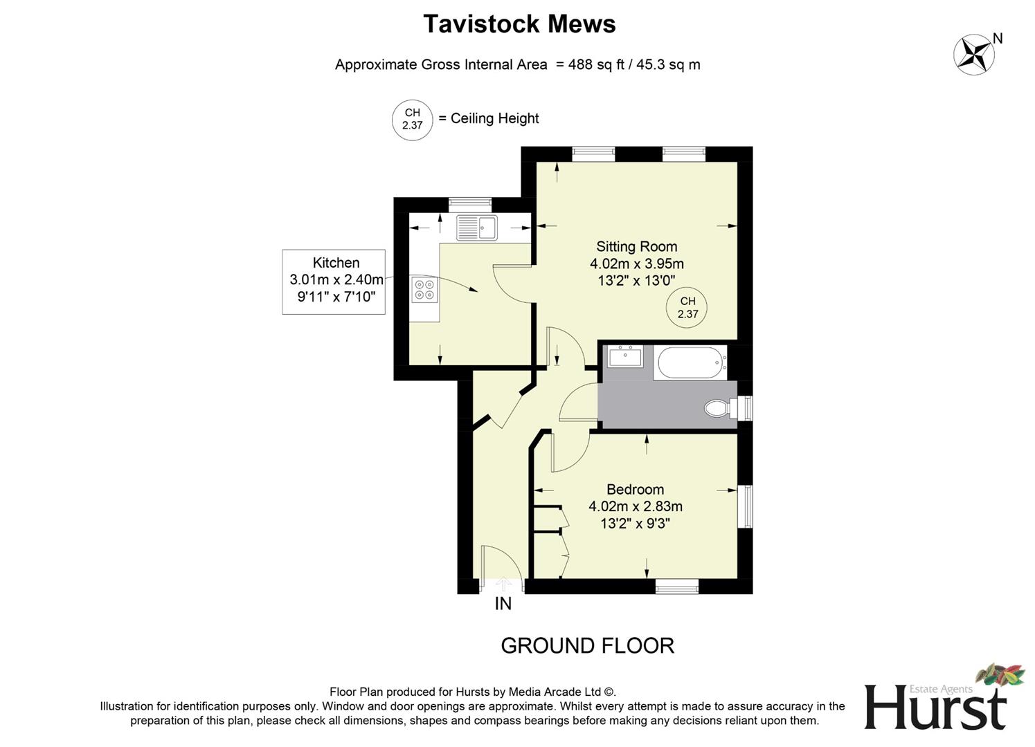 3, Tavistock Mews, High Wycombe floorplan