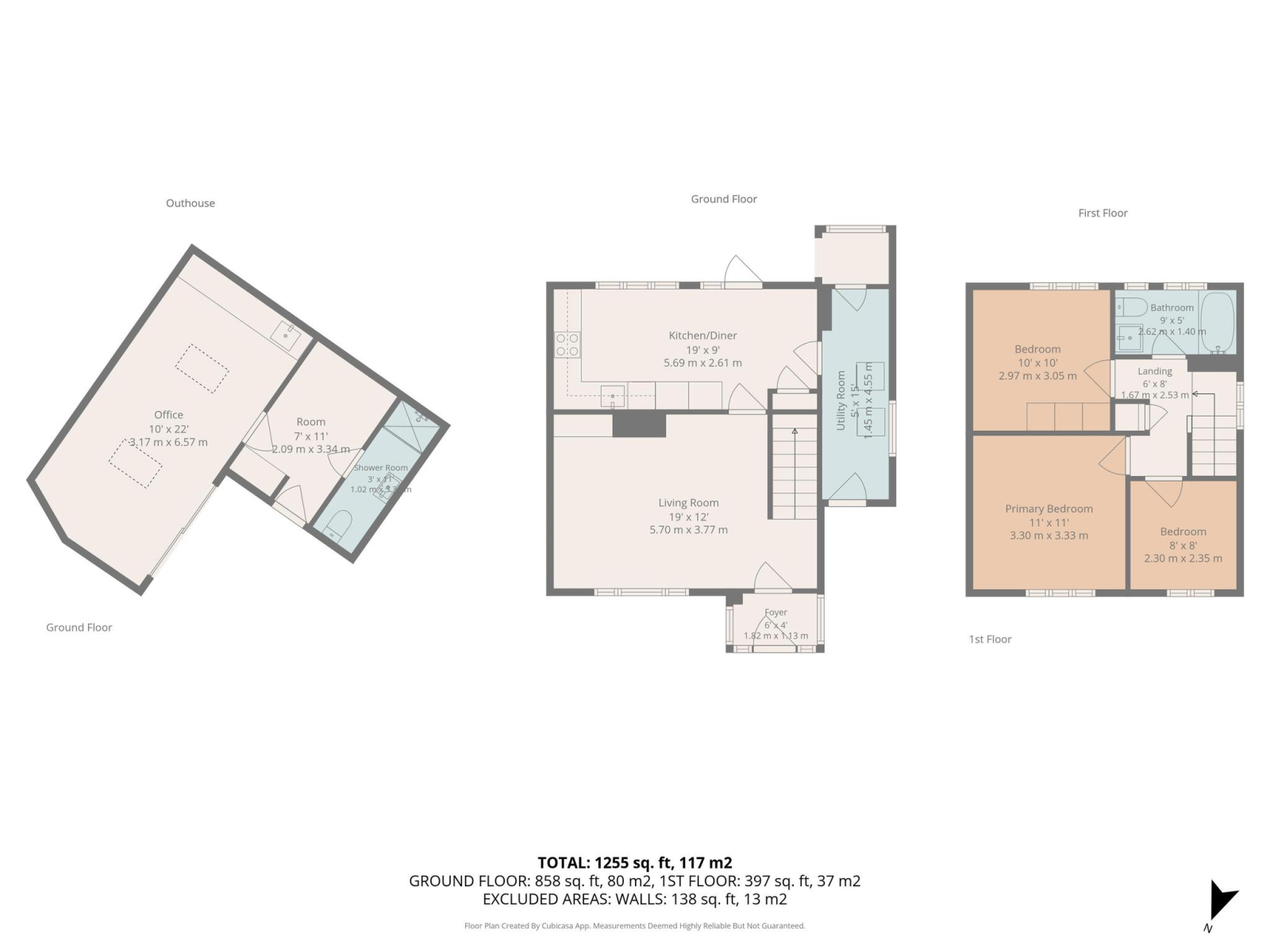 31 Burghley Avenue, Borehamwood floorplan