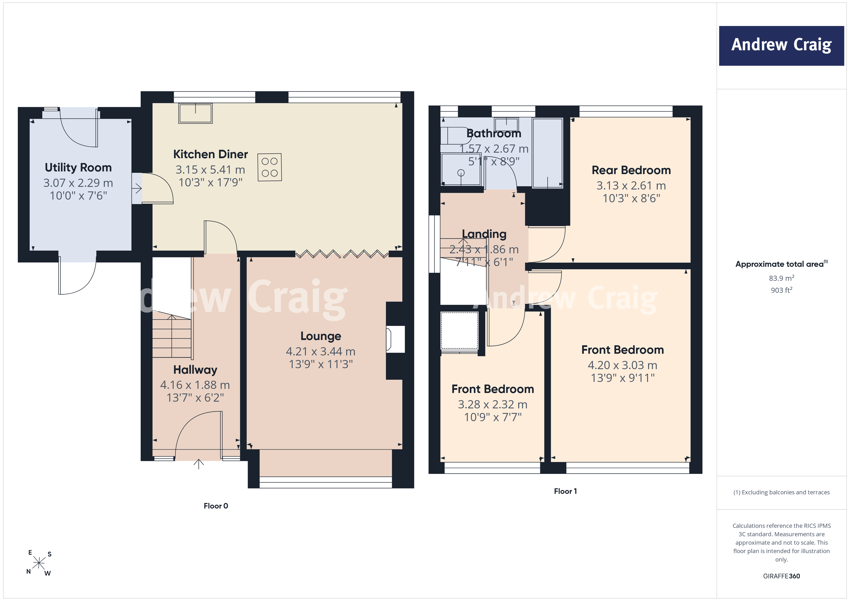 59 Hawthorn Drive, Jarrow floorplan