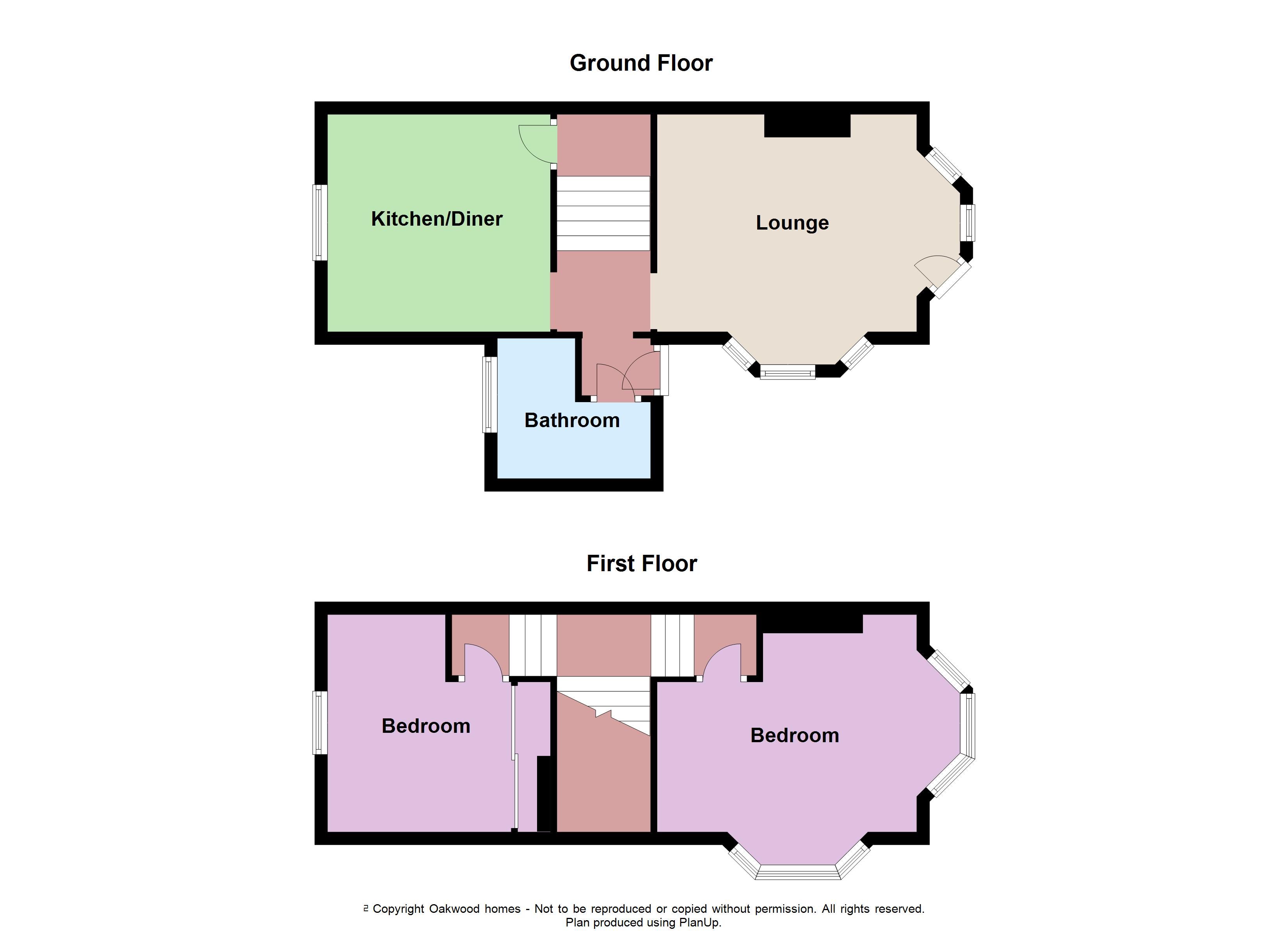 21B, Grange Road, Kent floorplan